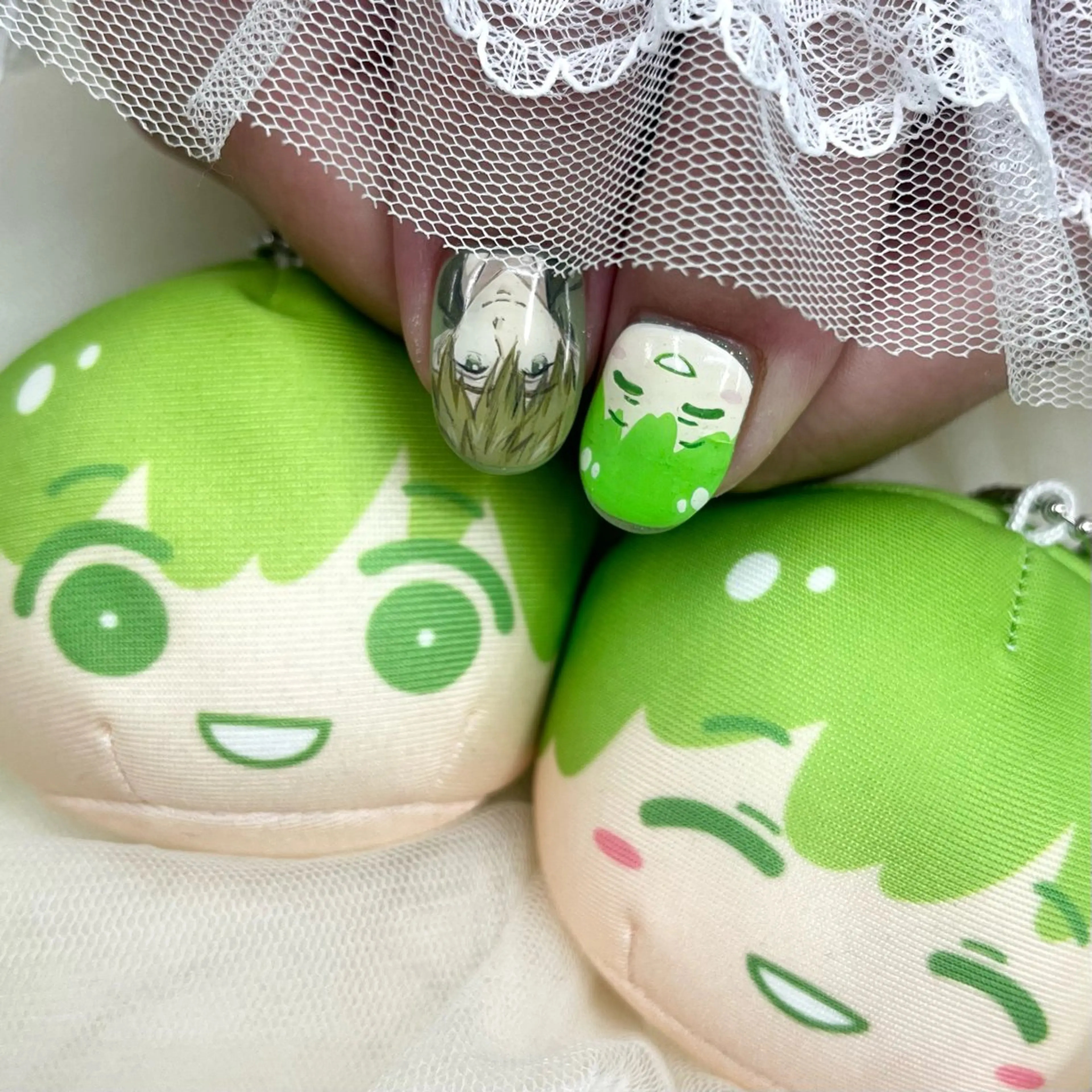 ミディアム ネイル ハンドネイル 池袋痛ネイル Nok. 渡辺のネイルデザイン