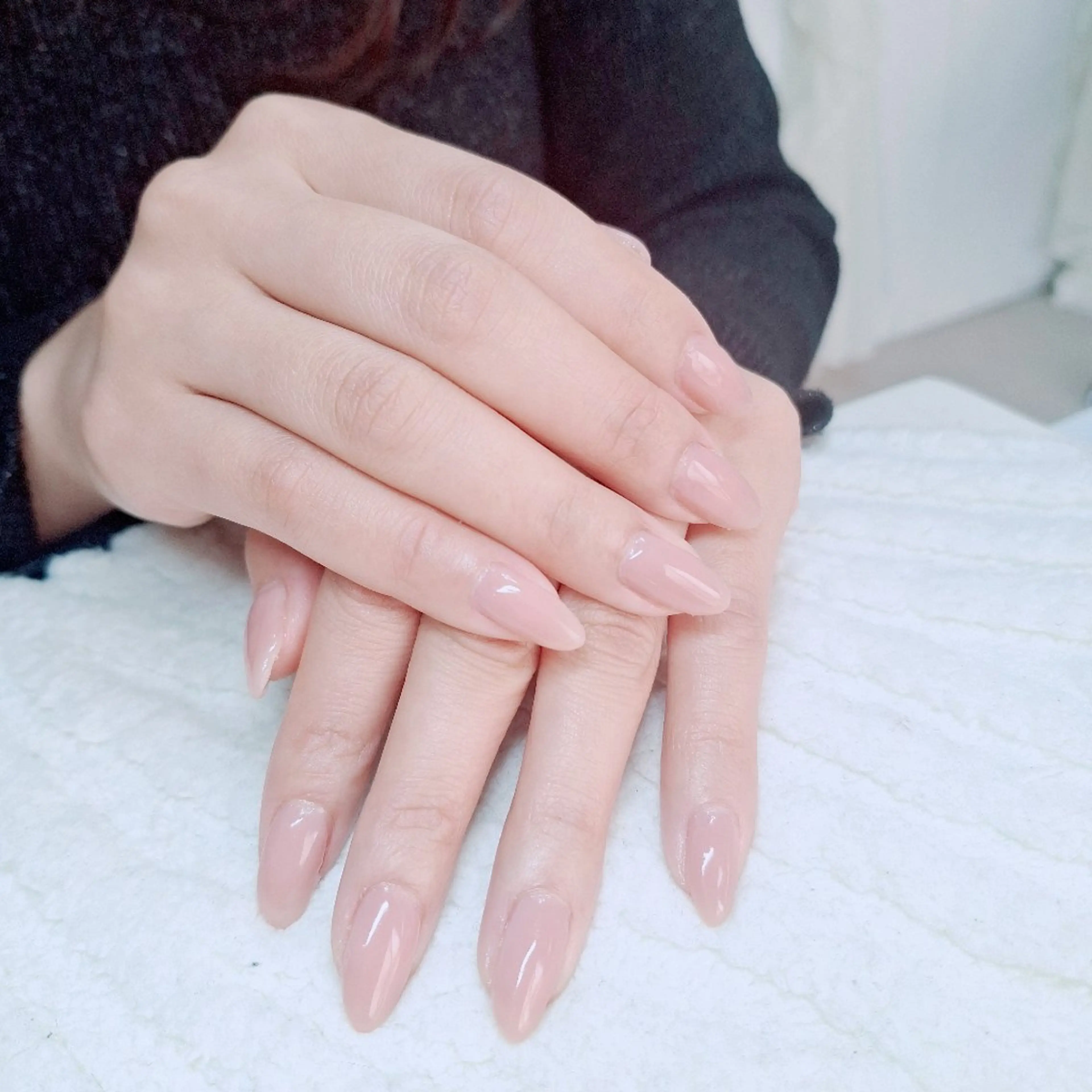 ネイル ワンカラーネイル 藤井 みなこのネイルデザイン