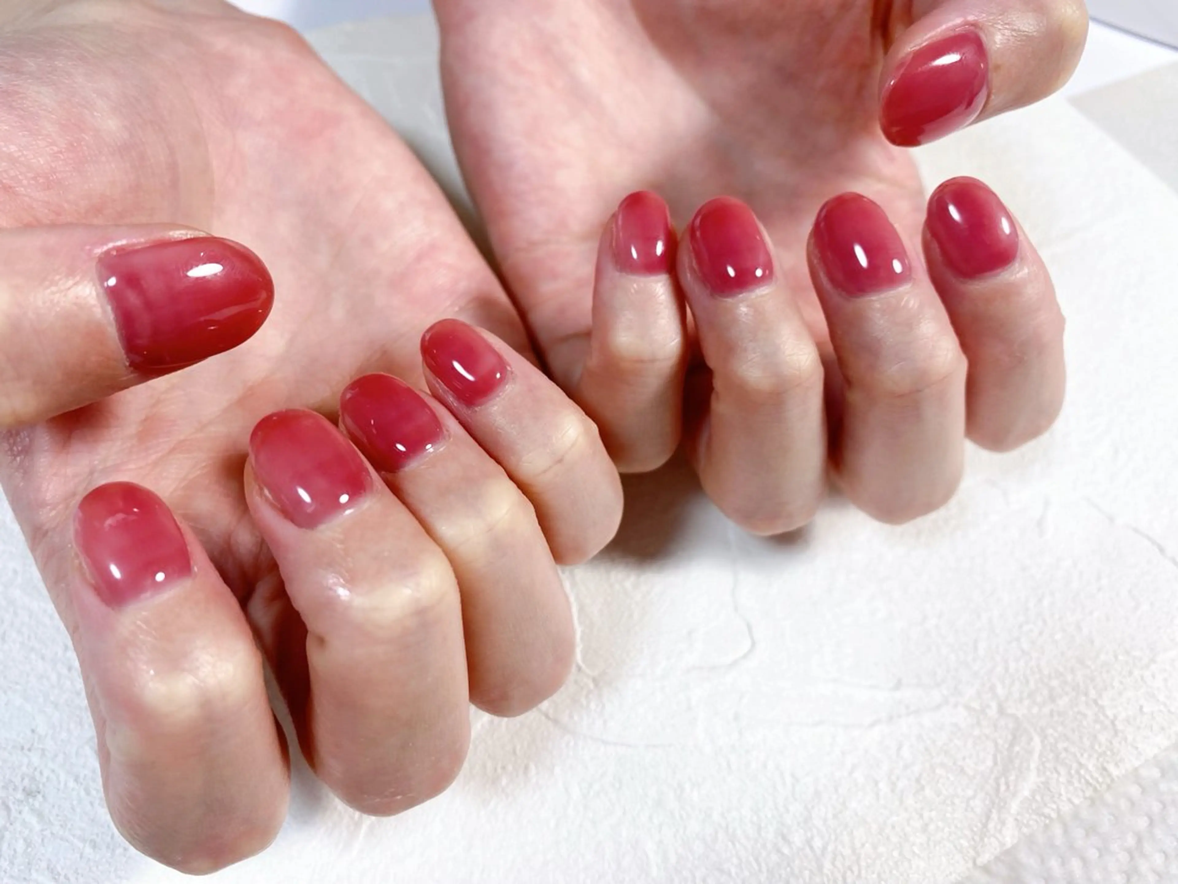 ネイル オーロラネイル フットネイル フレンチネイル ジェルネイル 韓国ネイル ハンドネイル kiki nail たまプラーザのネイルデザイン