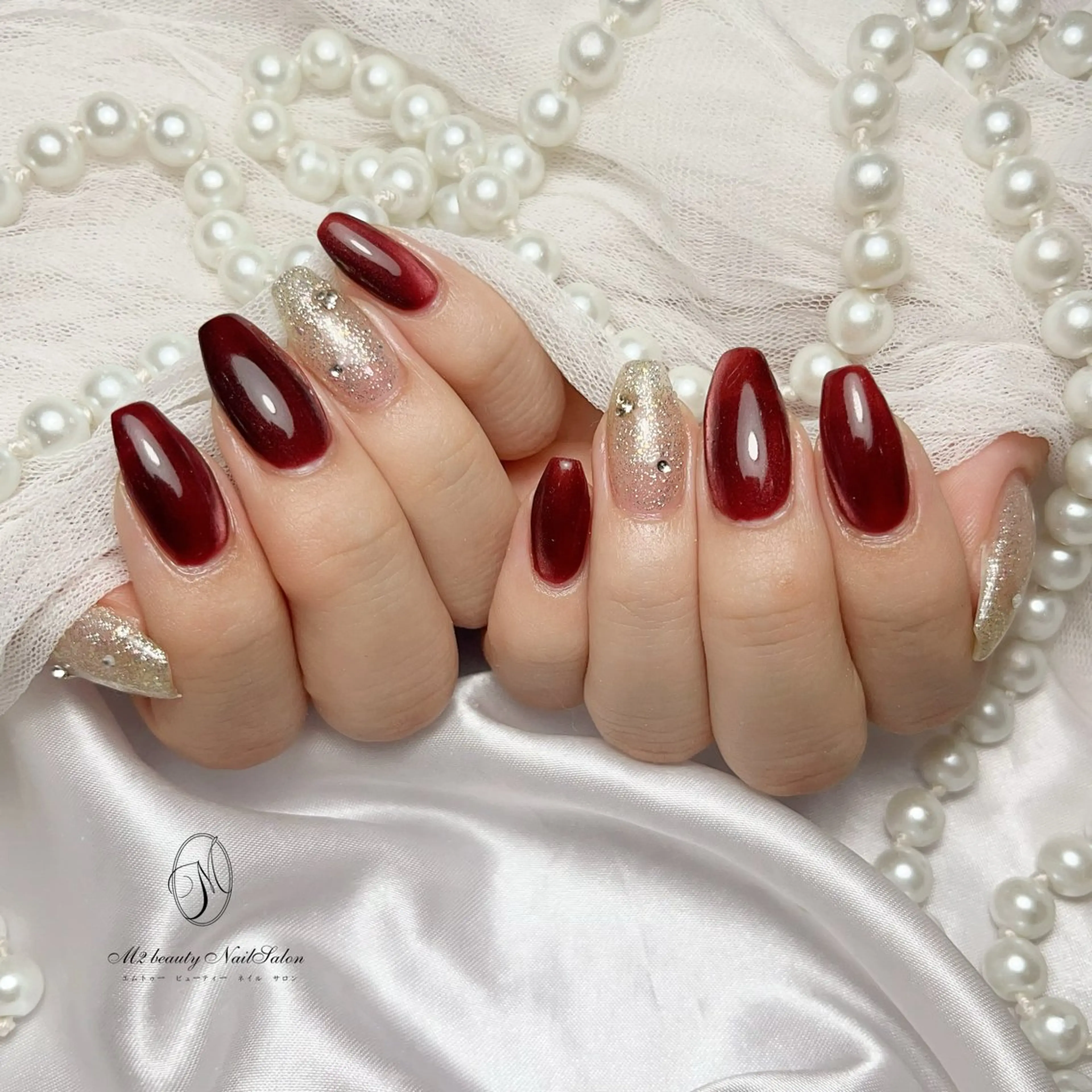 ネイル ハンドネイル M2 BEAUTY Marieのネイルデザイン