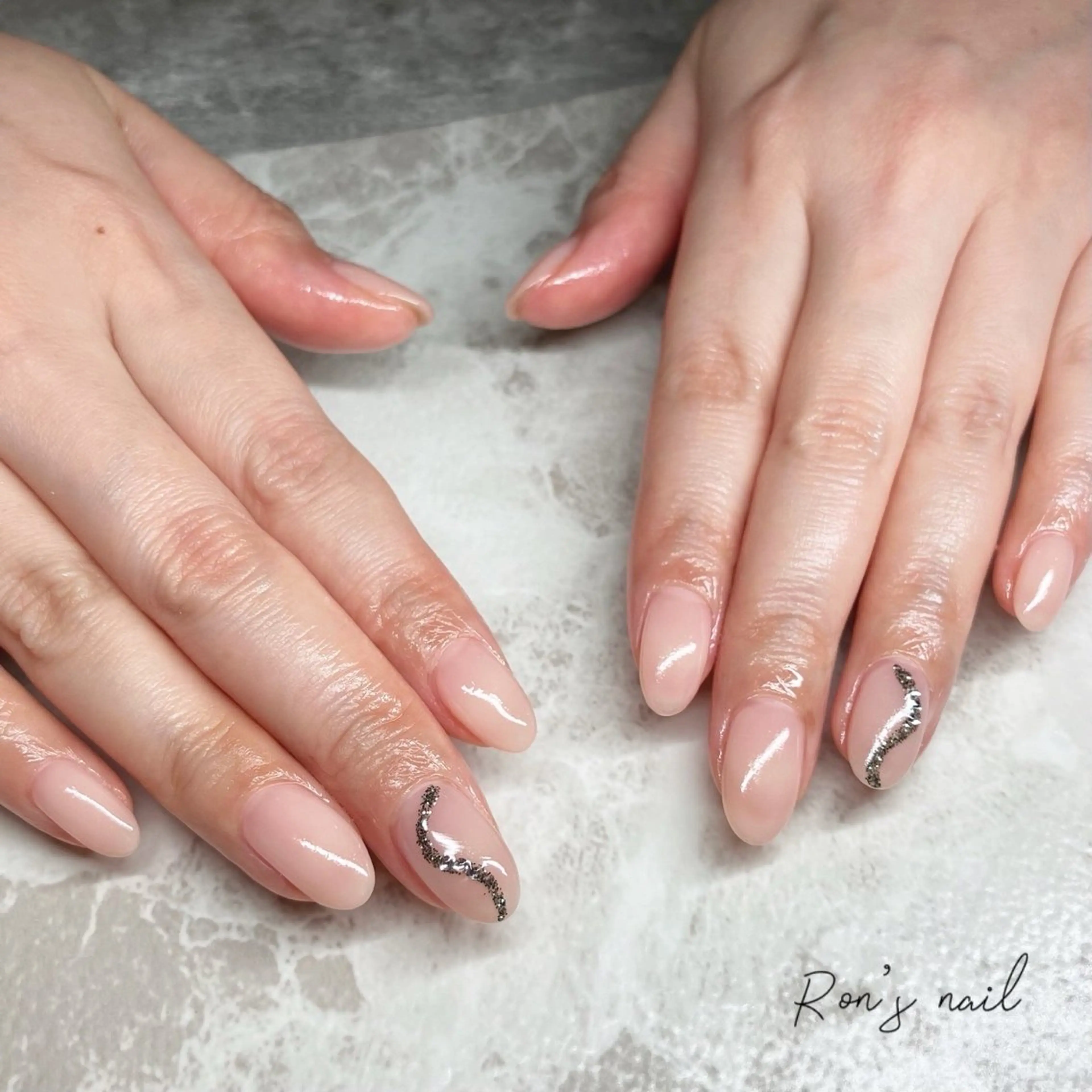 ネイル Ron's nail 笹岡のネイルデザイン