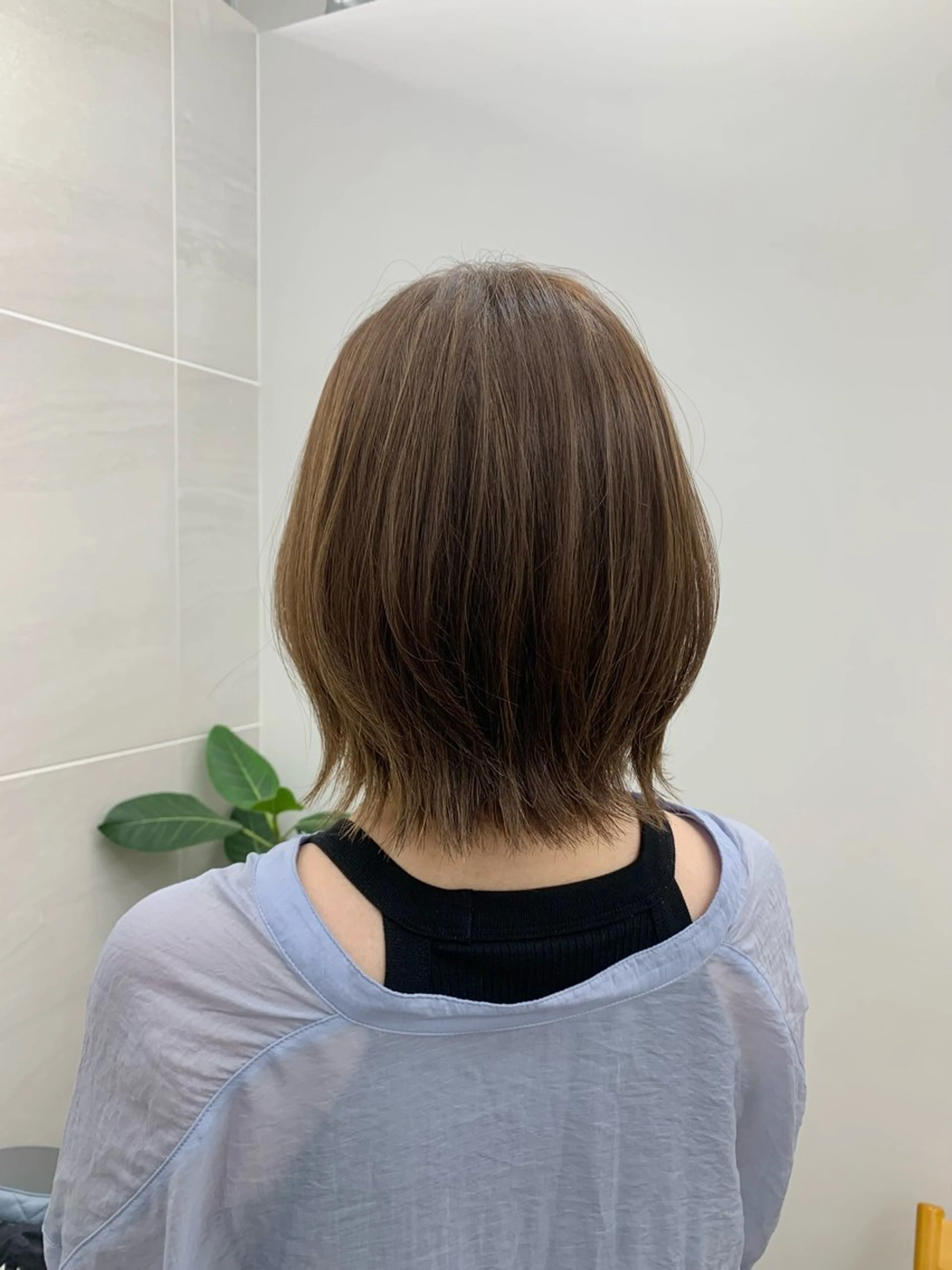 ショート カラー グレージュ レイヤーカット カット ヘアカラー トリートメント 本格ヘッドスパ🌿 ×ヘア　佐藤のヘアスタイル