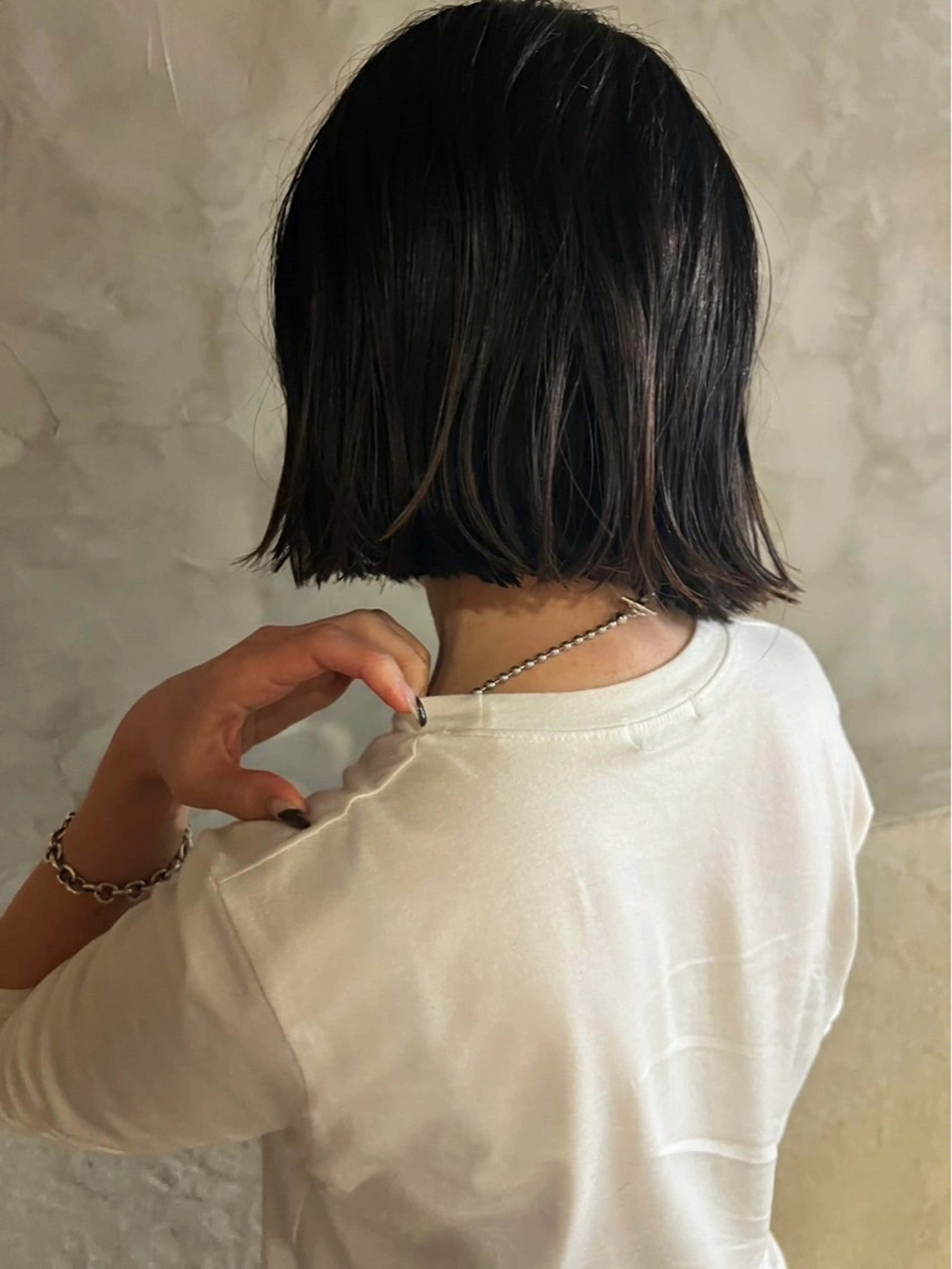 ショート カラー カット ヘアカラー ヘッドスパ さの あやねのヘアスタイル