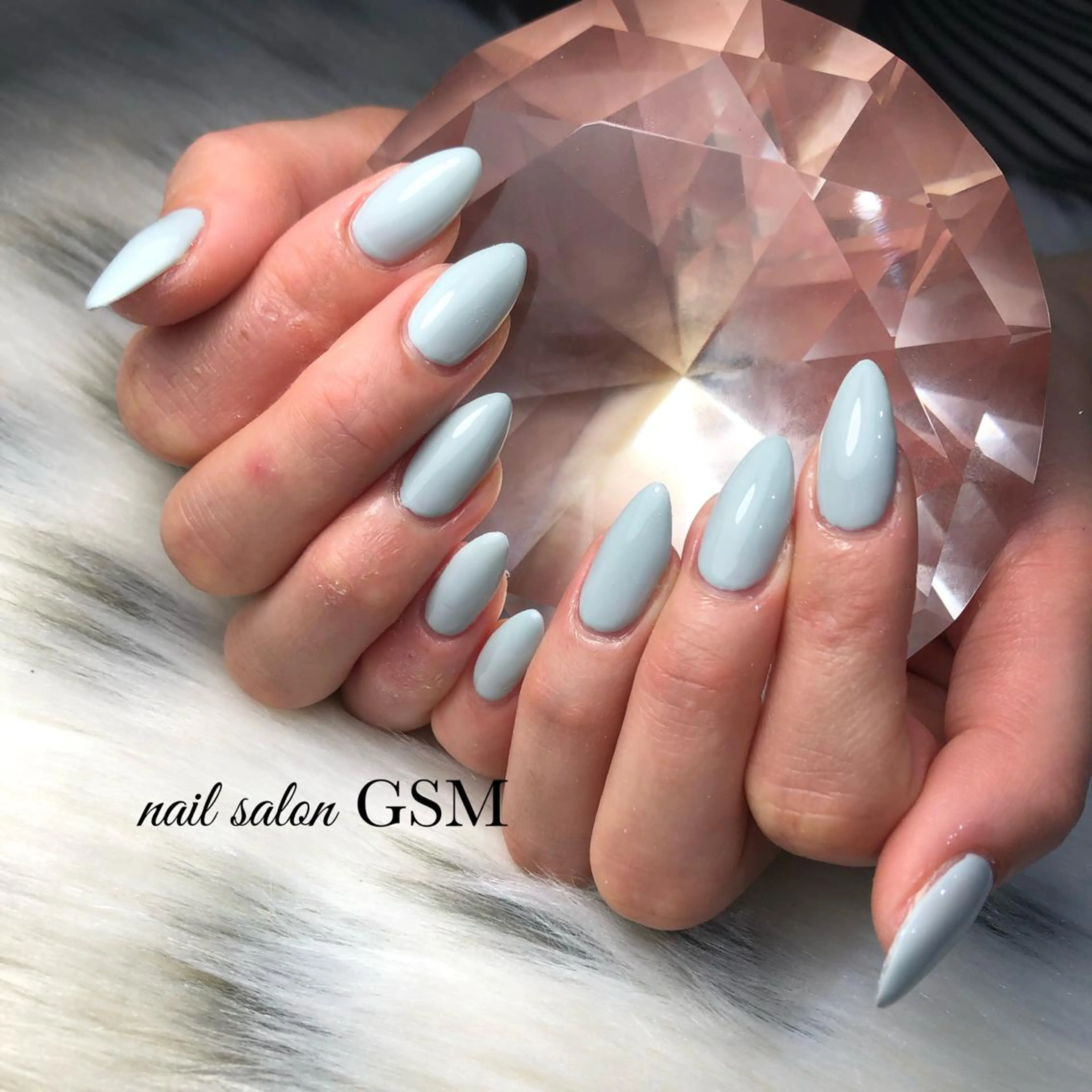 ネイル ワンカラーネイル ハンドネイル nail salon GSMのネイルデザイン