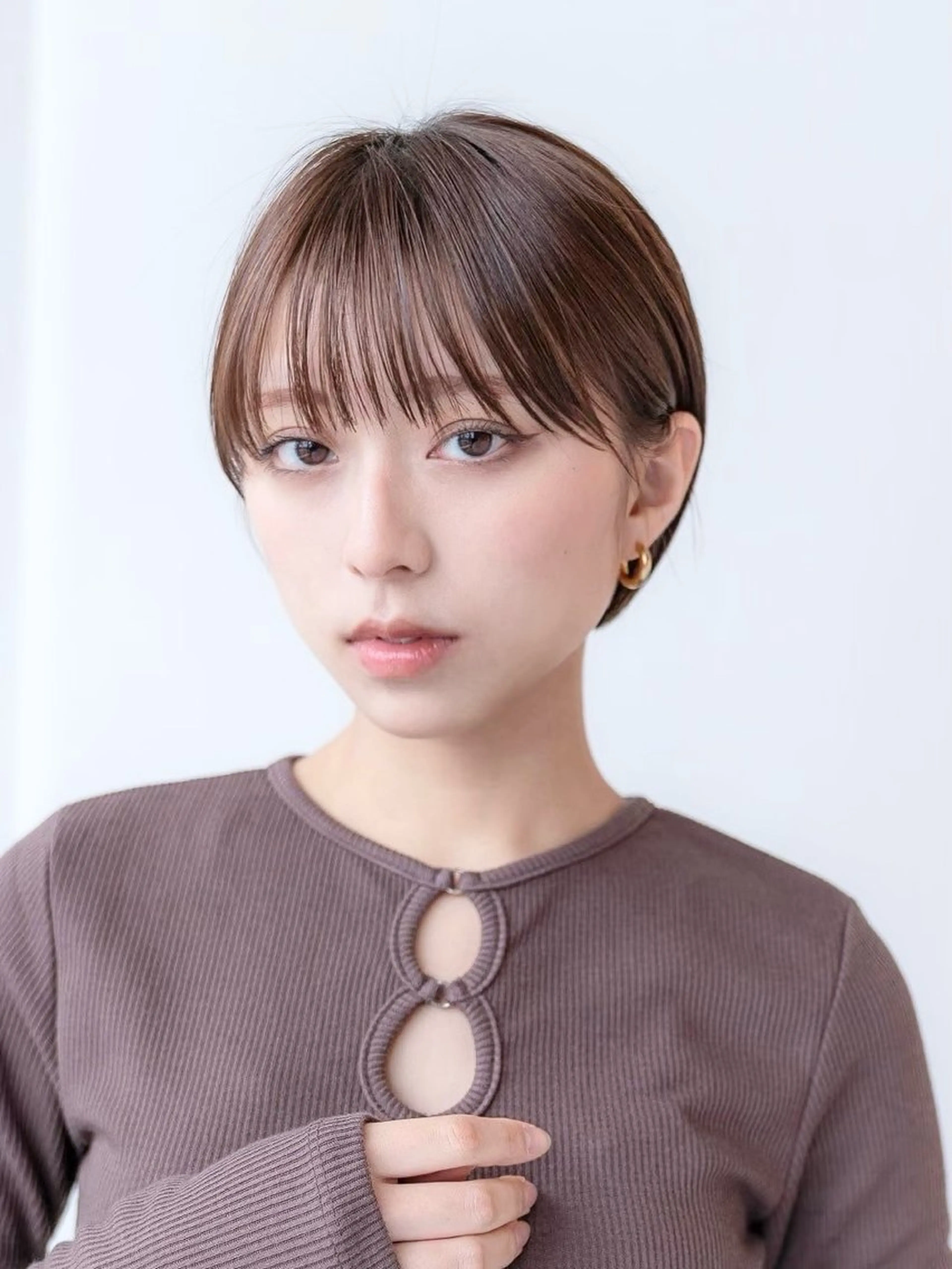 ショート カラー ショートボブ ハンサムショート ボブ ショートヘア 田中航平/渋谷ボブ/ レイヤーボブのヘアスタイル