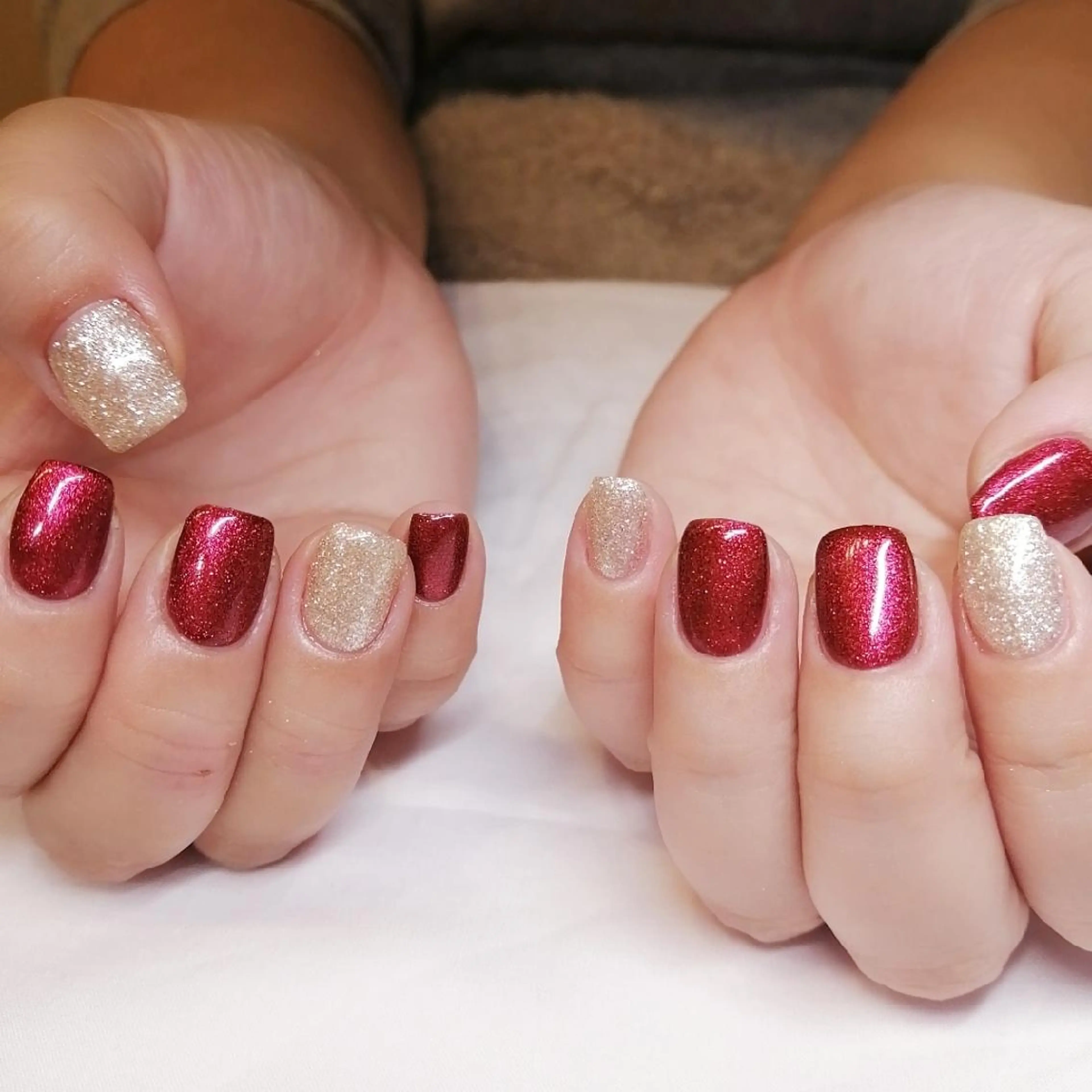 ネイル ラメ(グリッター) ワンカラーネイル I.プライベート ネイルサロンのネイルデザイン