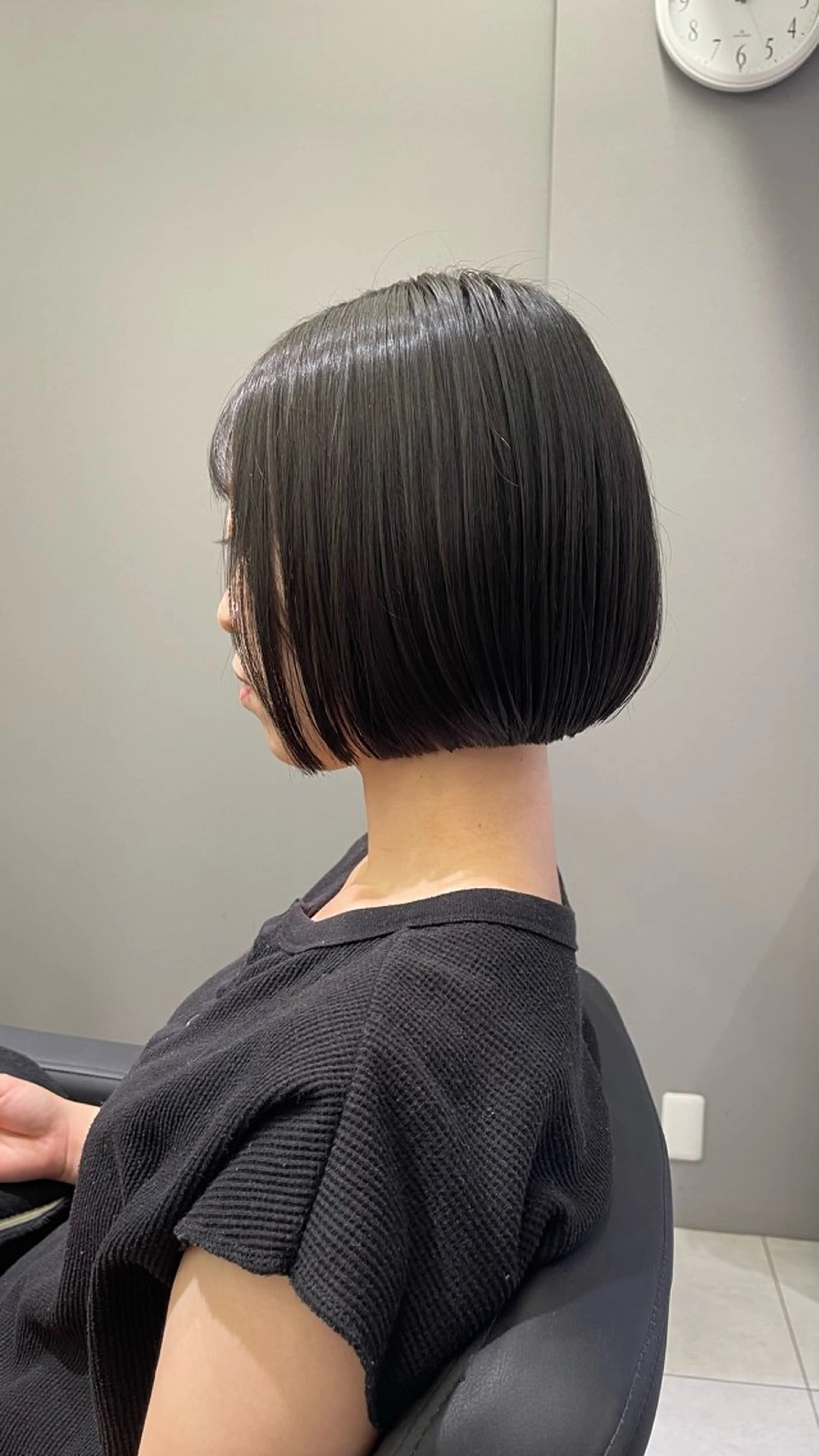 ショート 切りっぱなしボブ ボブ 似合わせカット カット トリートメント 江藤貴基 レイヤー カット【駅徒歩⑥歩】のヘアスタイル