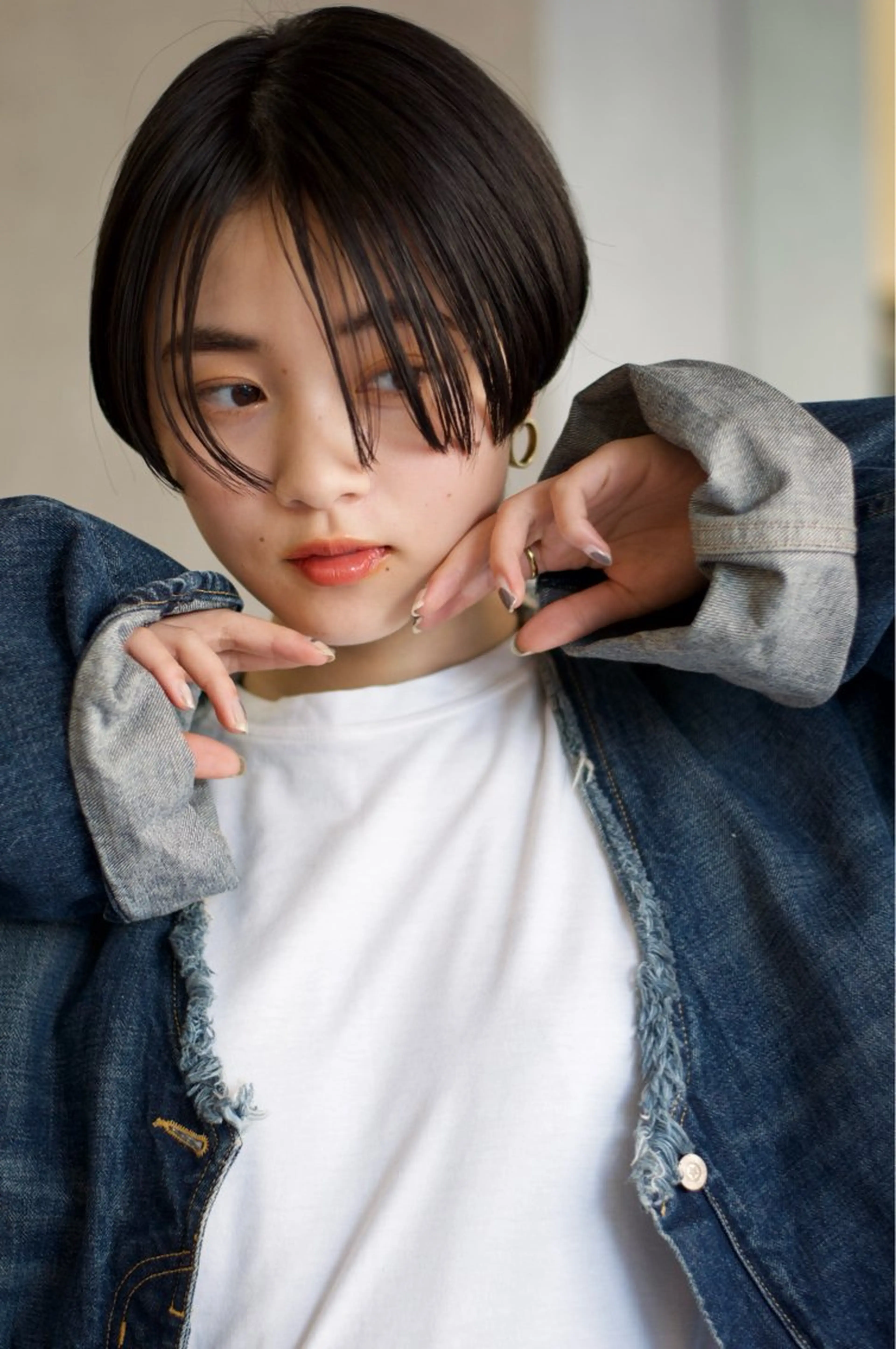 ショート サノ アオイのヘアスタイル