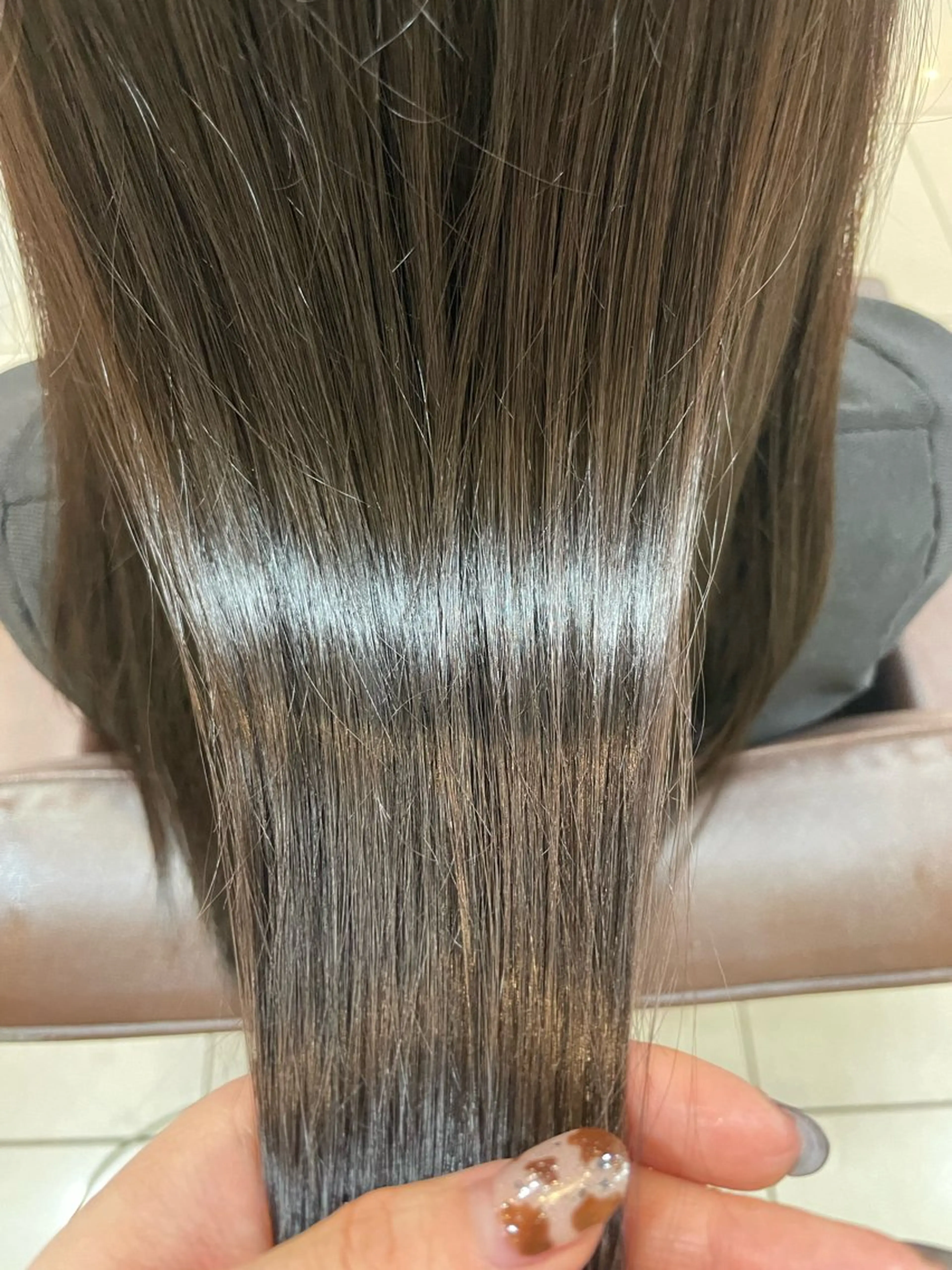 ロング カラー ヘアカラー トリートメント 似合わせまつパ× 透け感カラー/ゆりのマツエク・マツパデザイン