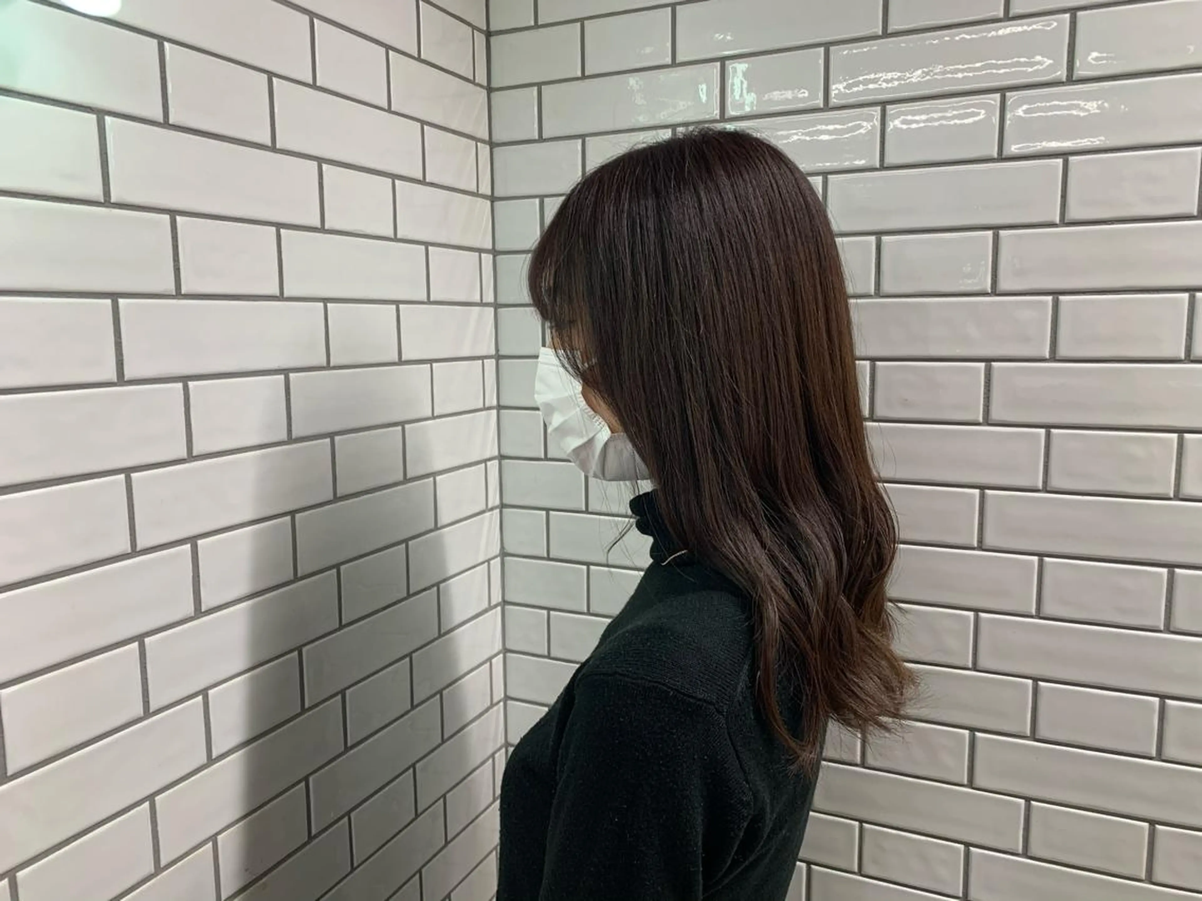 ミディアム カラー 💎艶髪💎縮毛矯正 /髪質改善/ひかるのヘアスタイル