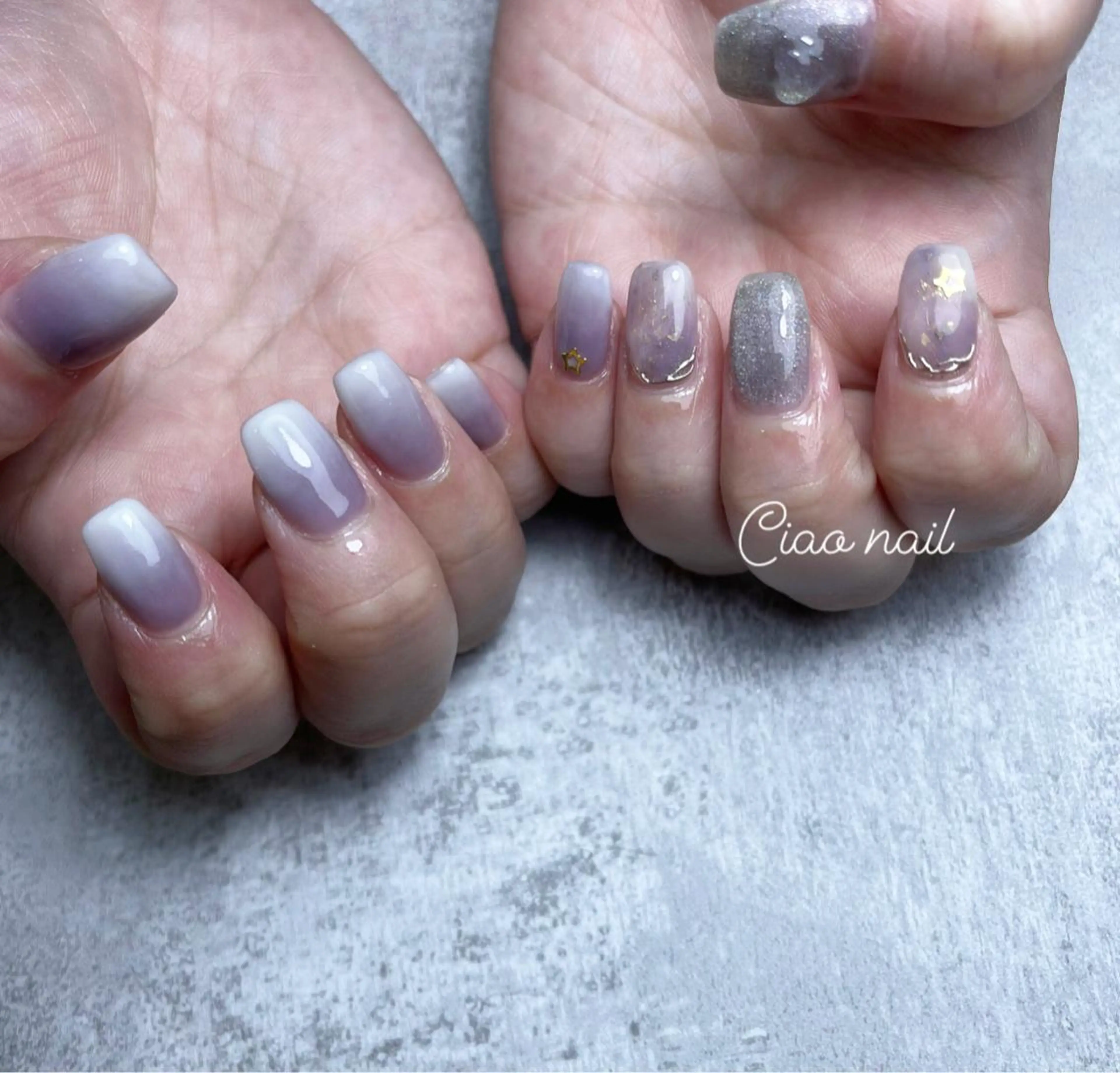 ネイル グラデーション #Amin nail salonのネイルデザイン