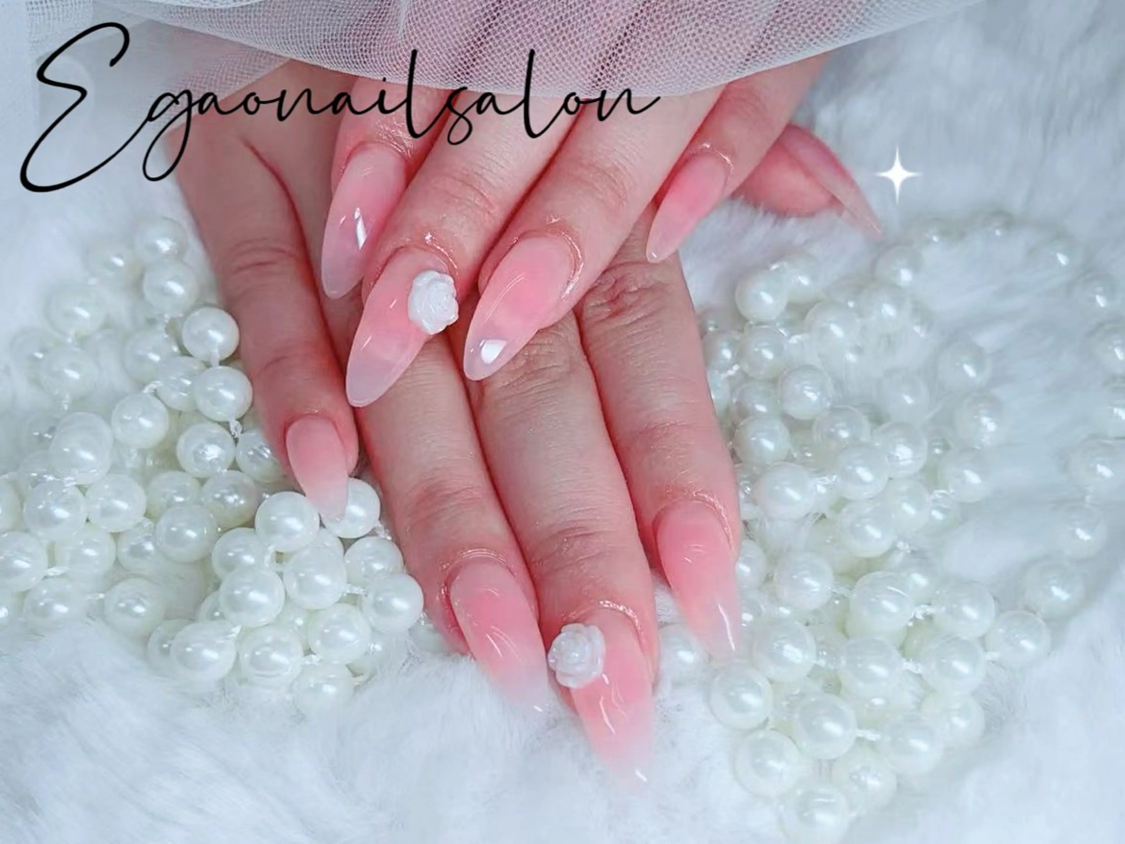 ネイル アートネイル フットネイル フレンチネイル ジェルネイル グラデーション ハンドネイル Egao Nail錦糸町店のネイルデザイン