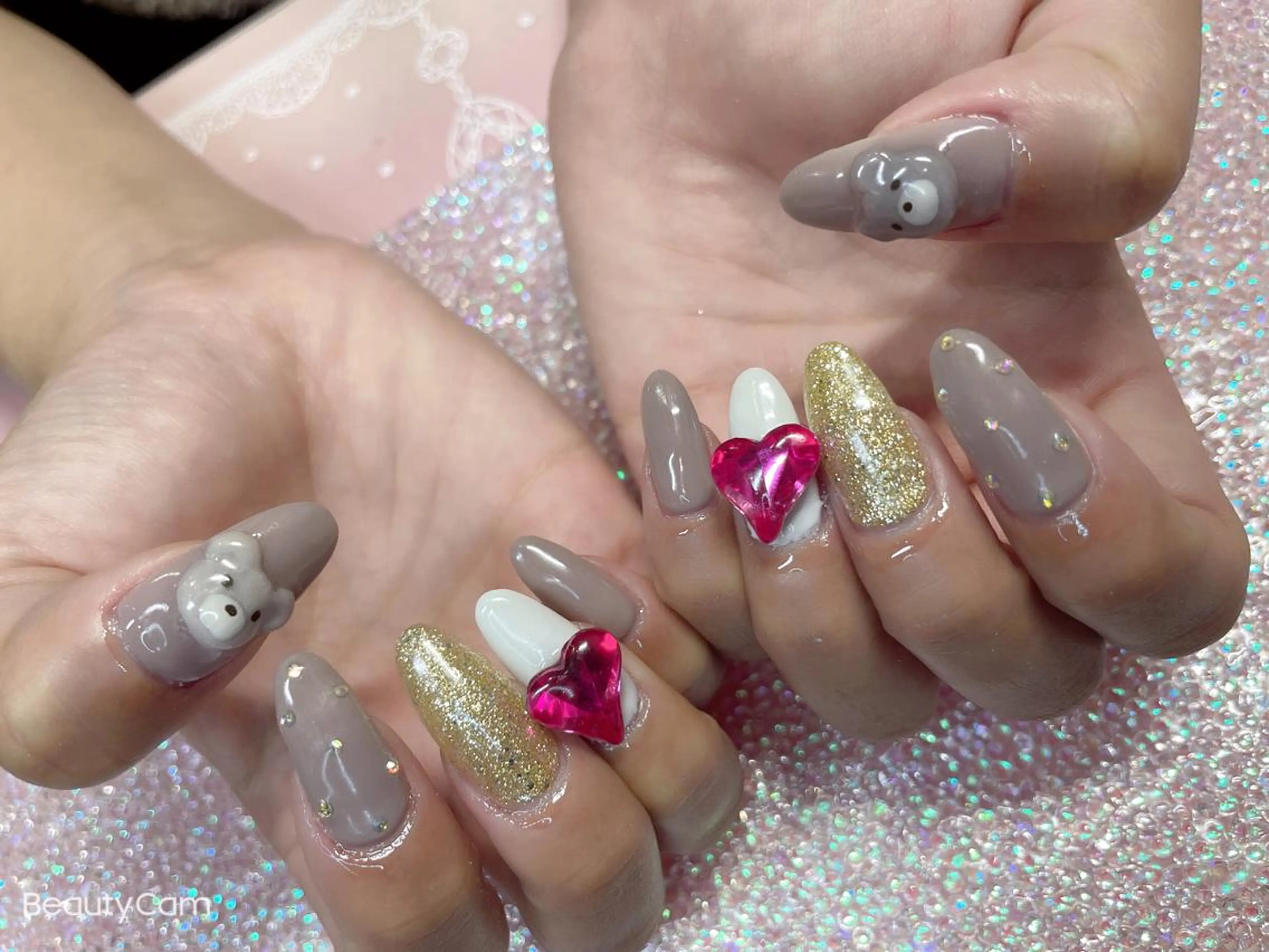 ミディアム ネイル 《LB》ラブリエ Nail&eyeのマツエク・マツパデザイン