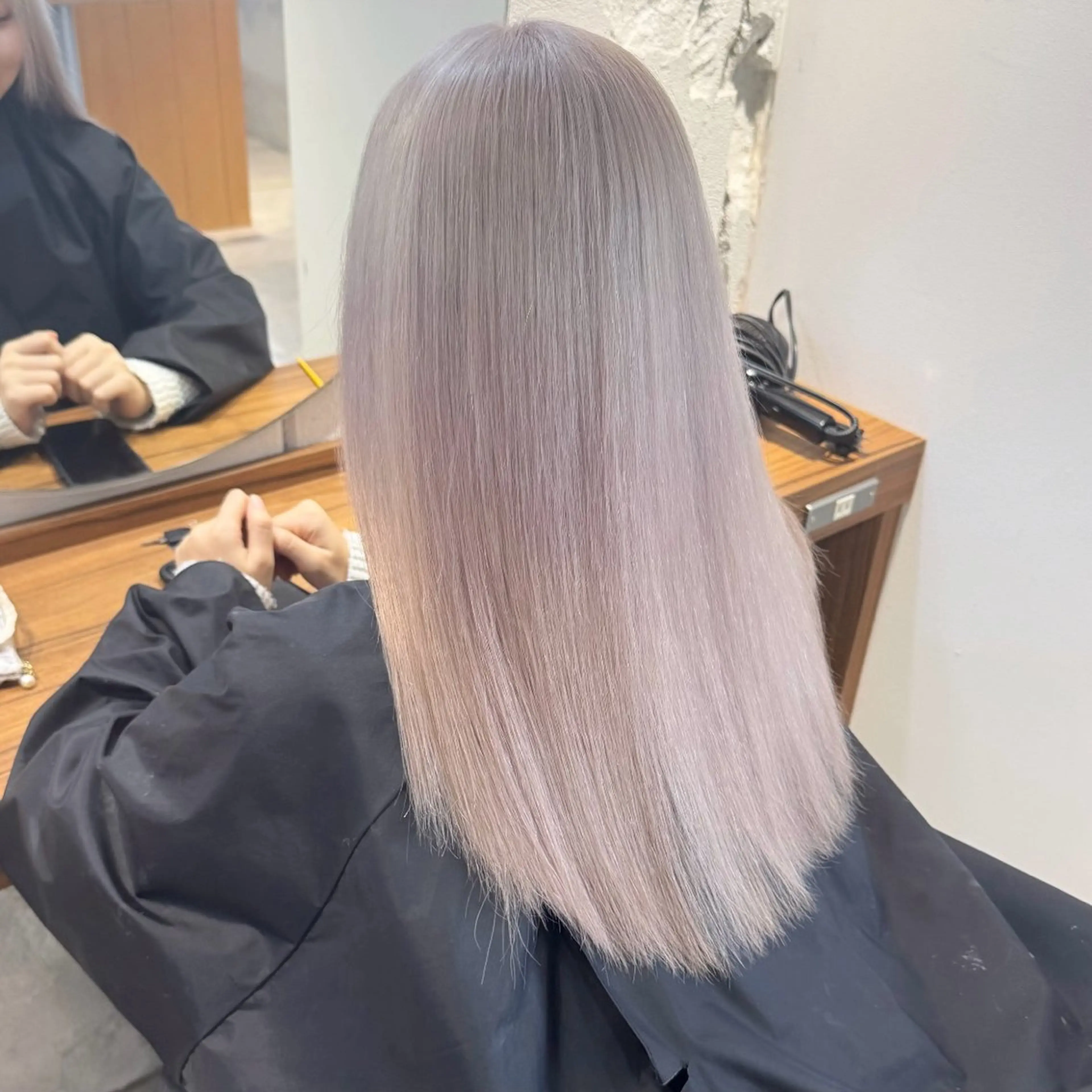 カラー ヘアカラー トリートメント 優梨 EIGHT💞のヘアスタイル