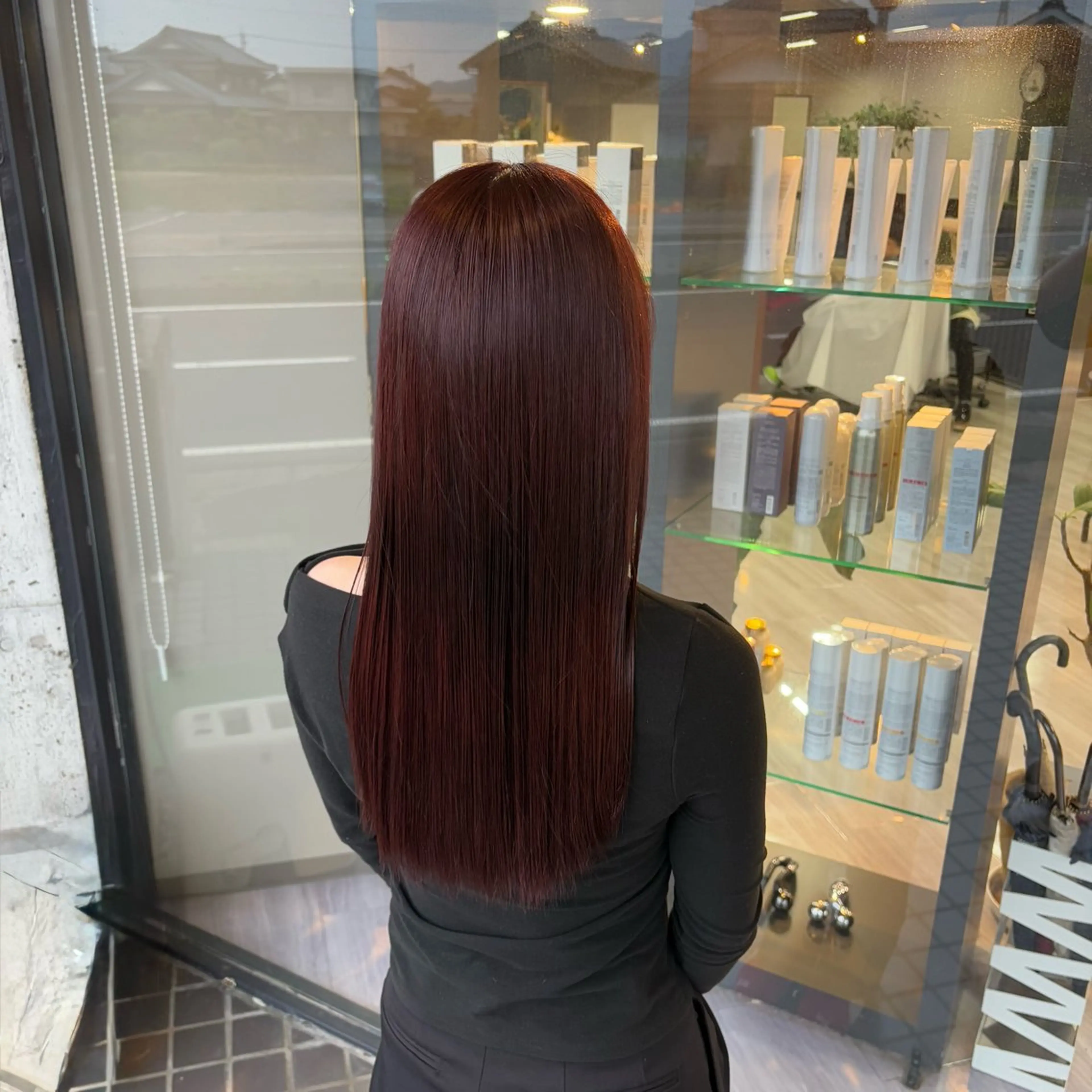 ロング ヘアカラー arika マユのヘアスタイル