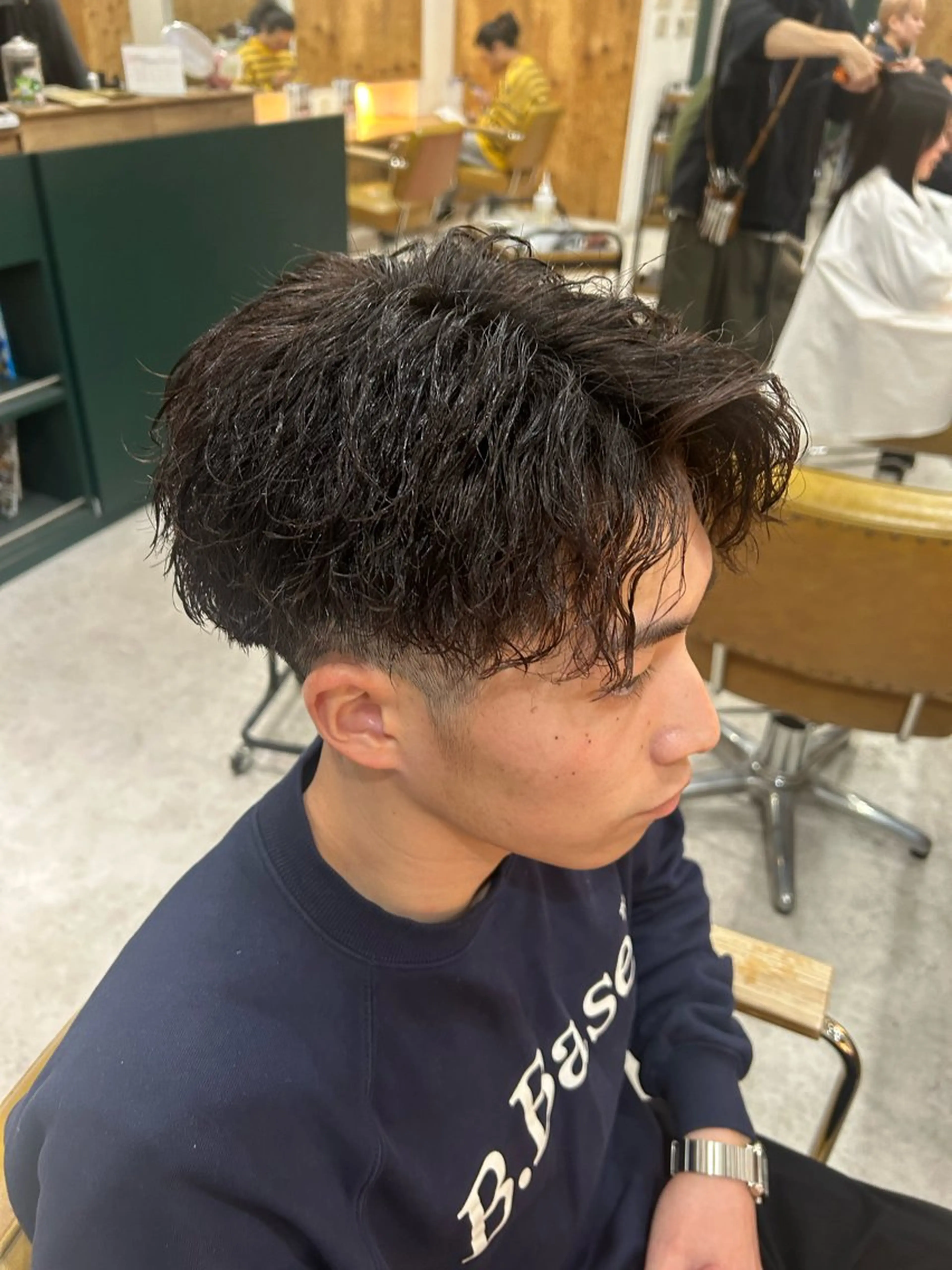 パーマ ヘアアレンジ メンズ カット パーマ 《メンズ特化》 早川 愛斗のヘアスタイル