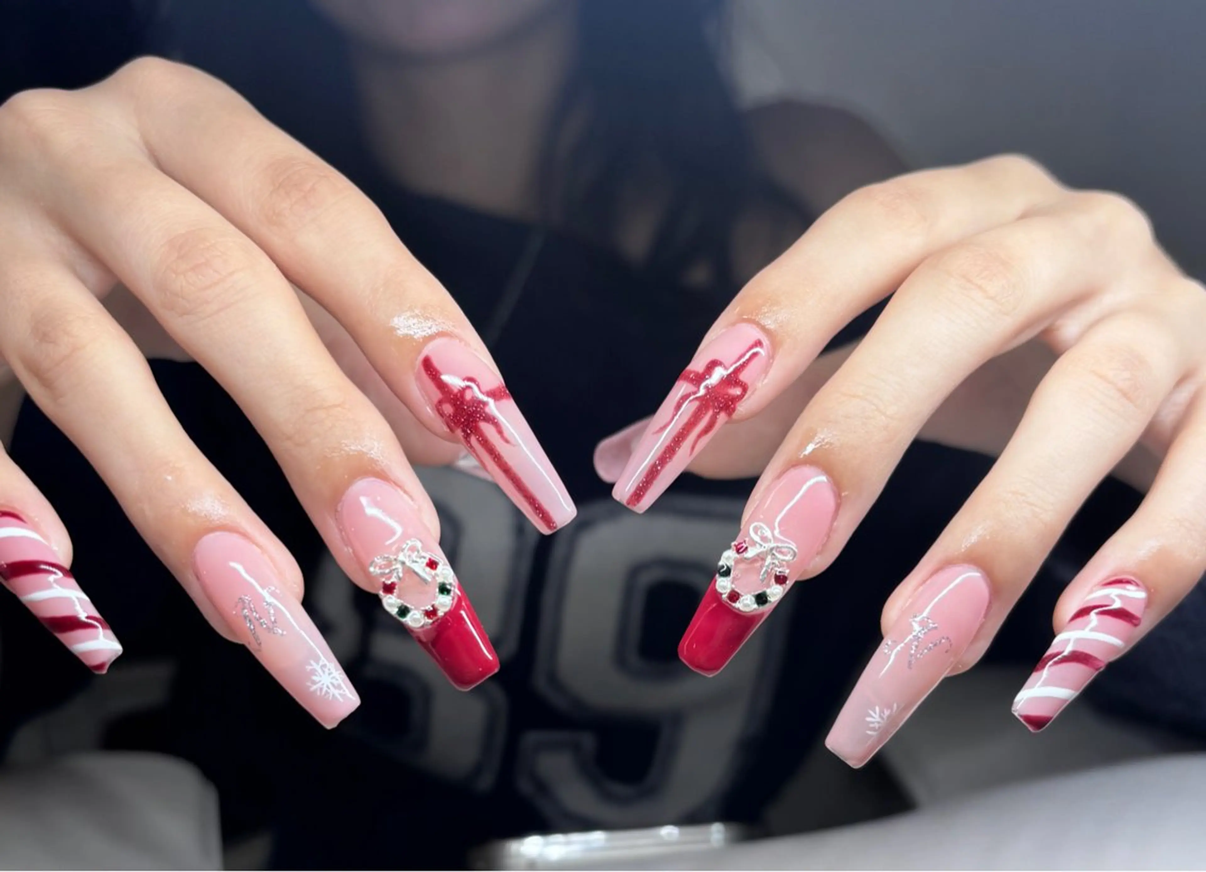 ネイル 韓国ネイル 持ち込み ニュアンスネイル ネイルチップ ハンドネイル RINN ANA.CHUOのネイルデザイン