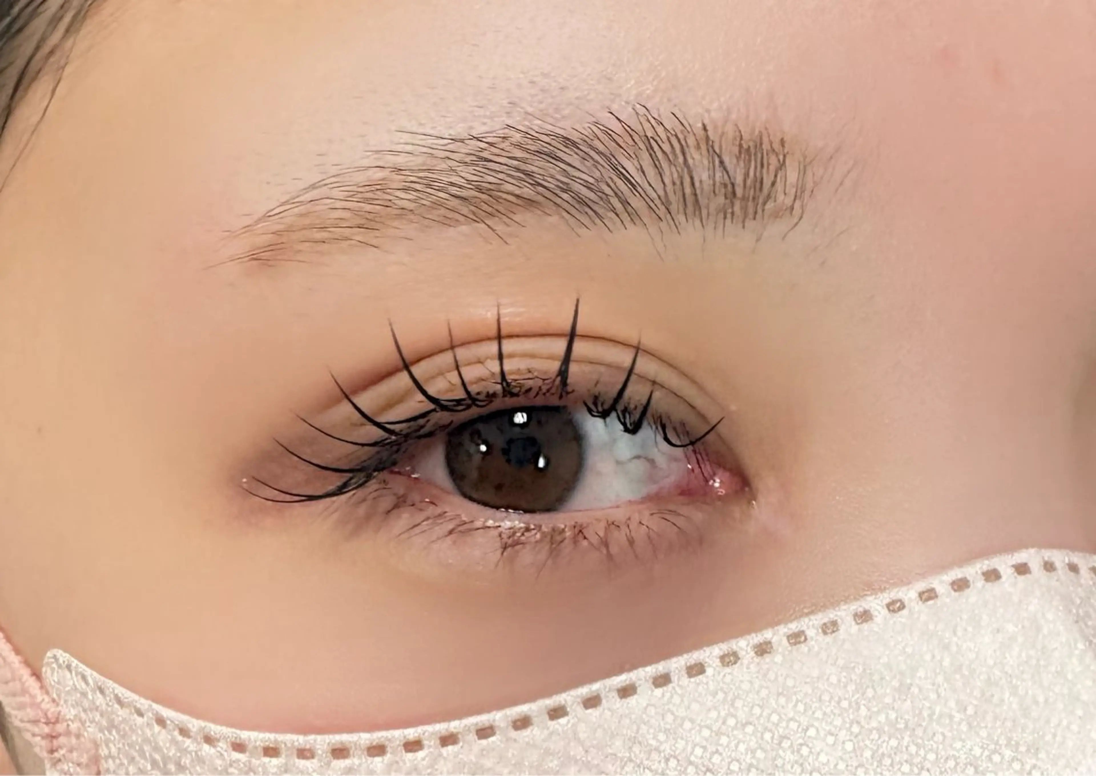 マツエク・マツパ フラットラッシュ ナチュラル LC 岐阜駅前店のマツエク・マツパデザイン