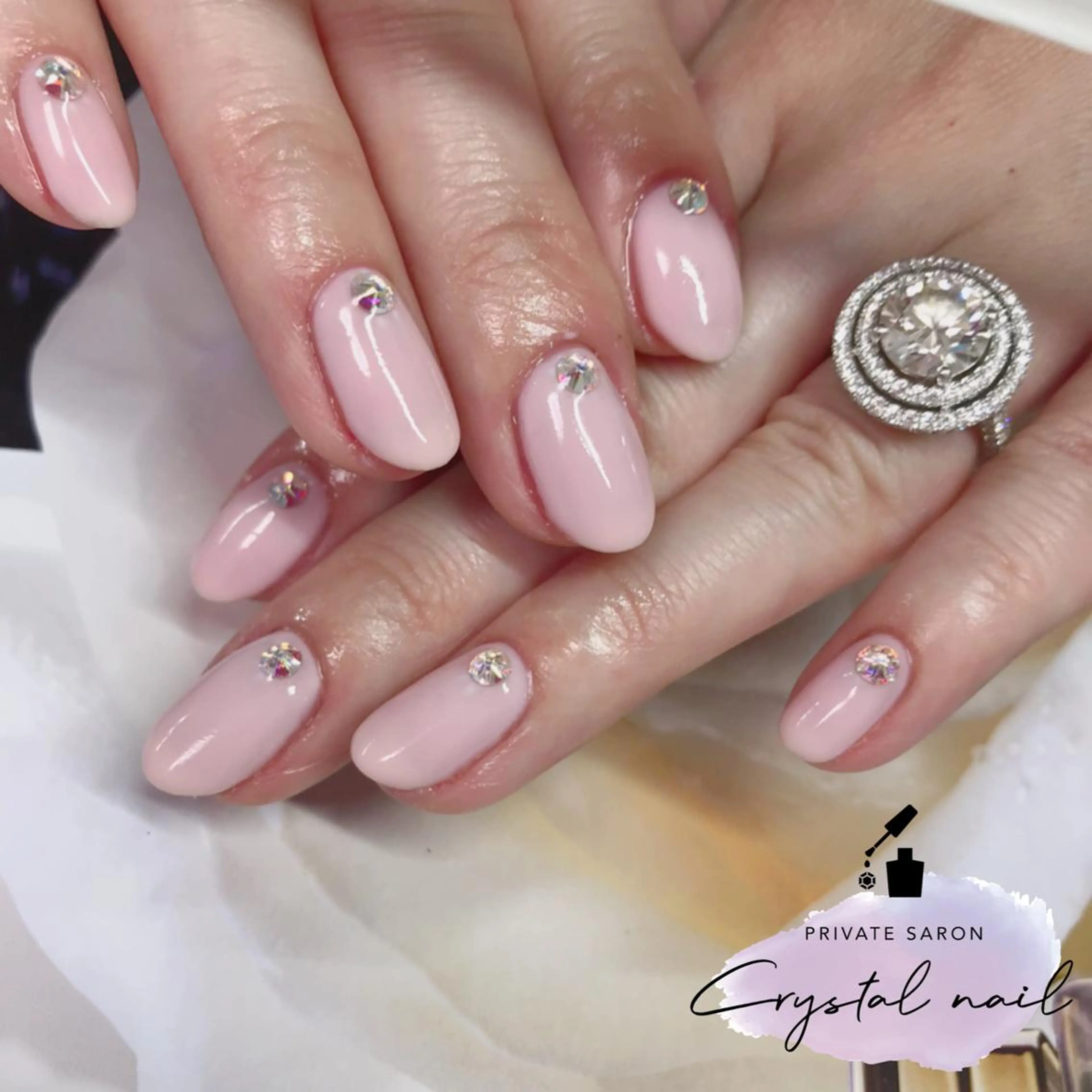 ネイル ピンク ハンドネイル SCENERY NAILのネイルデザイン