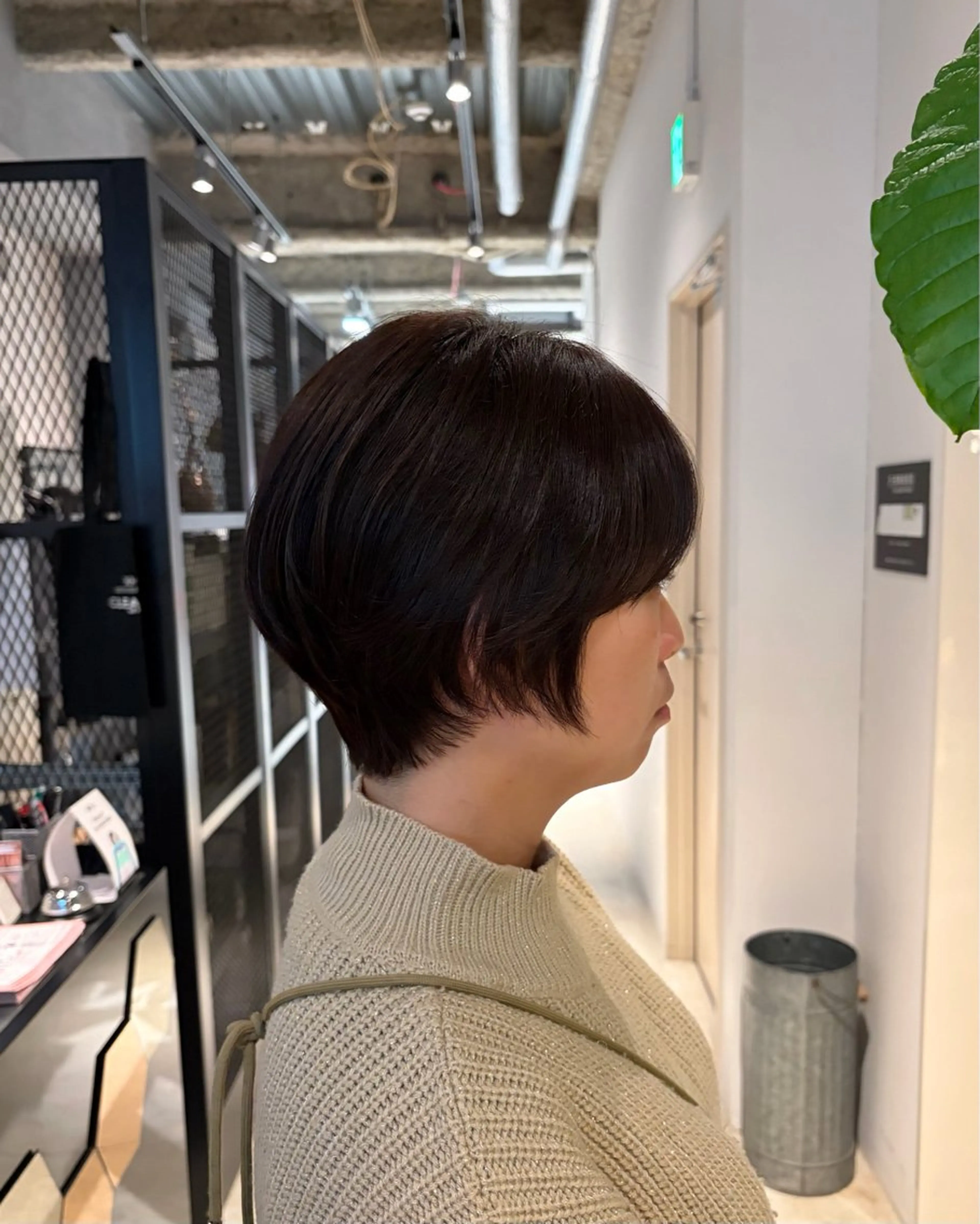 ショート カット トリートメント 久永 香奈子のヘアスタイル