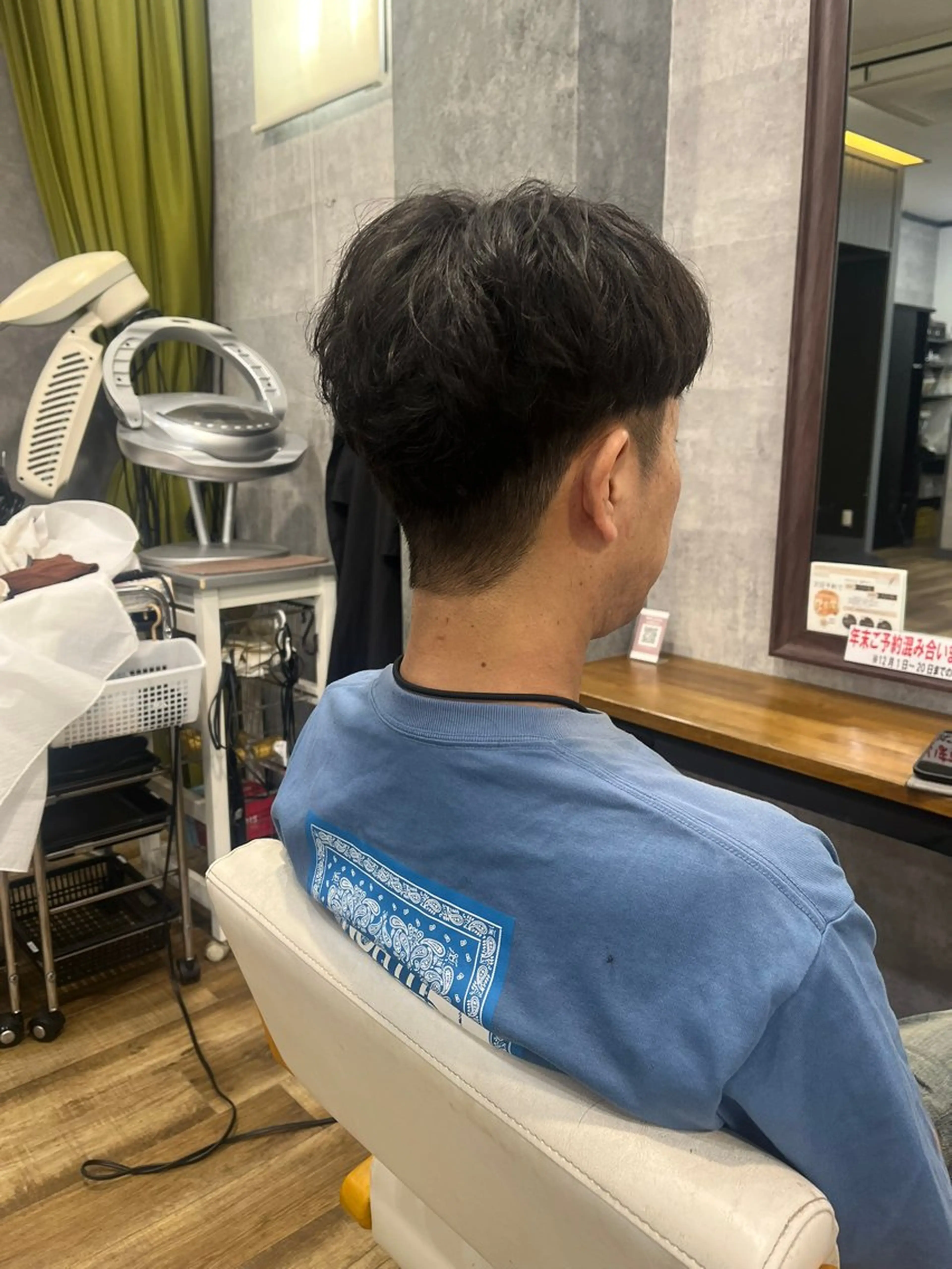 メンズ カット 紫音 cutwells郡山のヘアスタイル