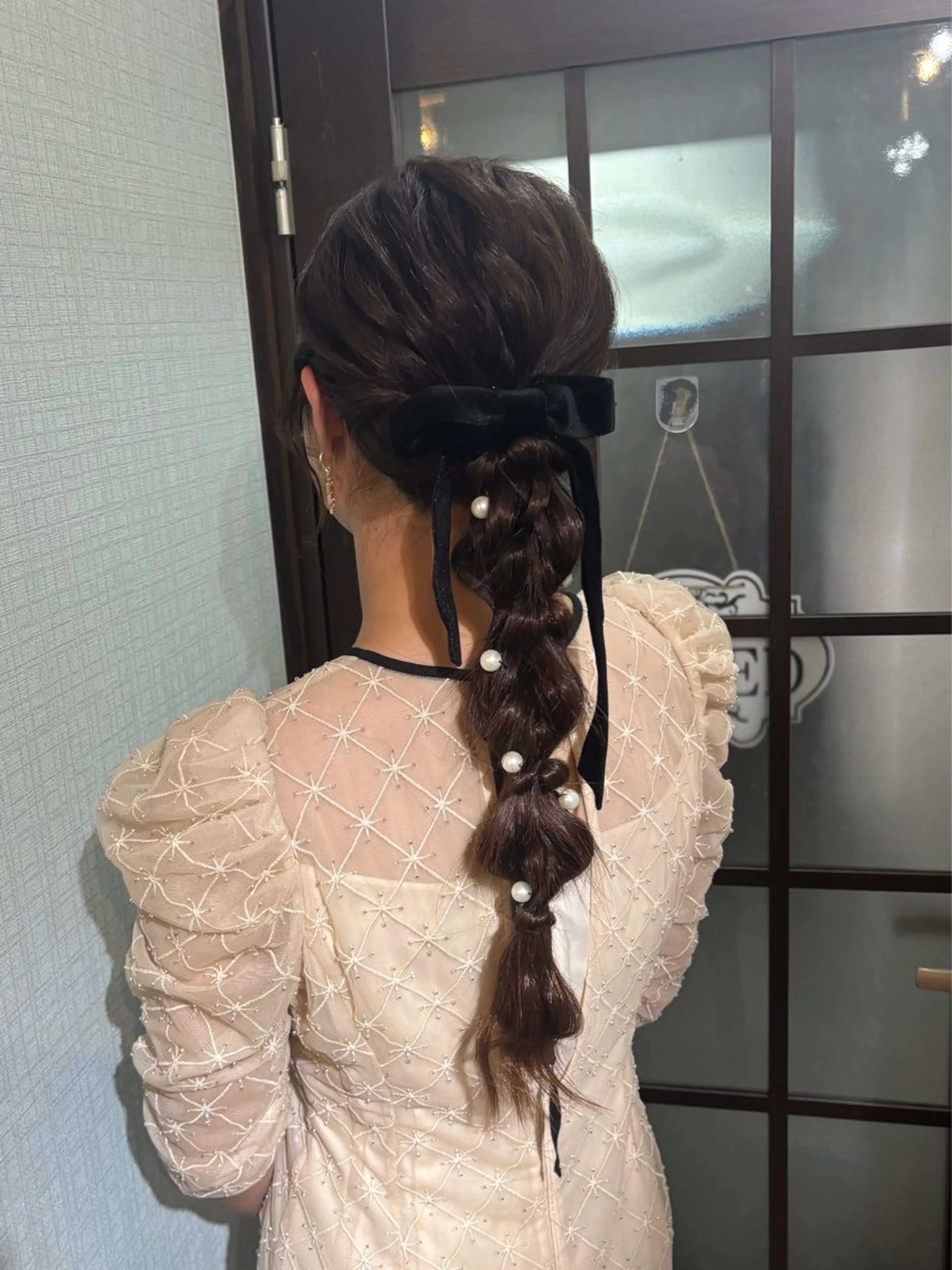 ロング ヘアアレンジ ココシャル miranoのヘアスタイル