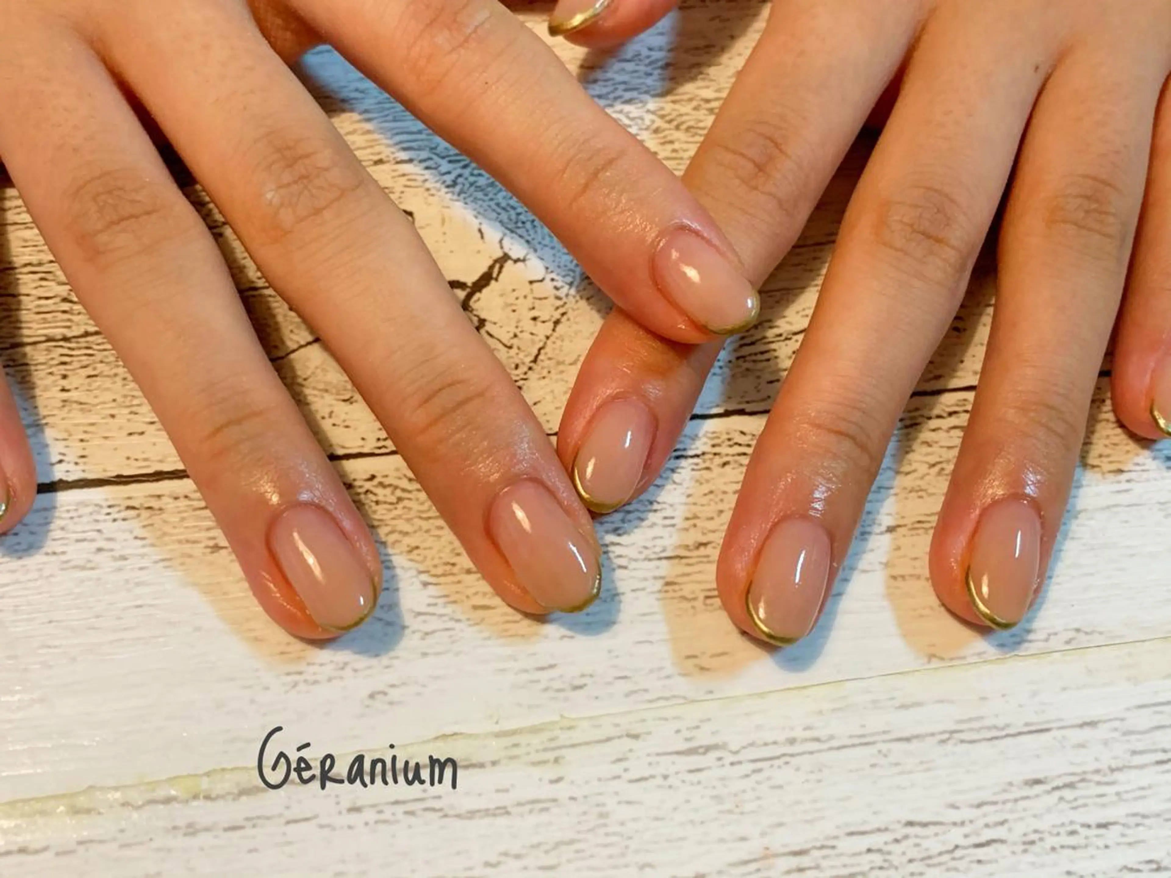 ネイル ハンドネイル フットネイル GéRanium Harukaのネイルデザイン