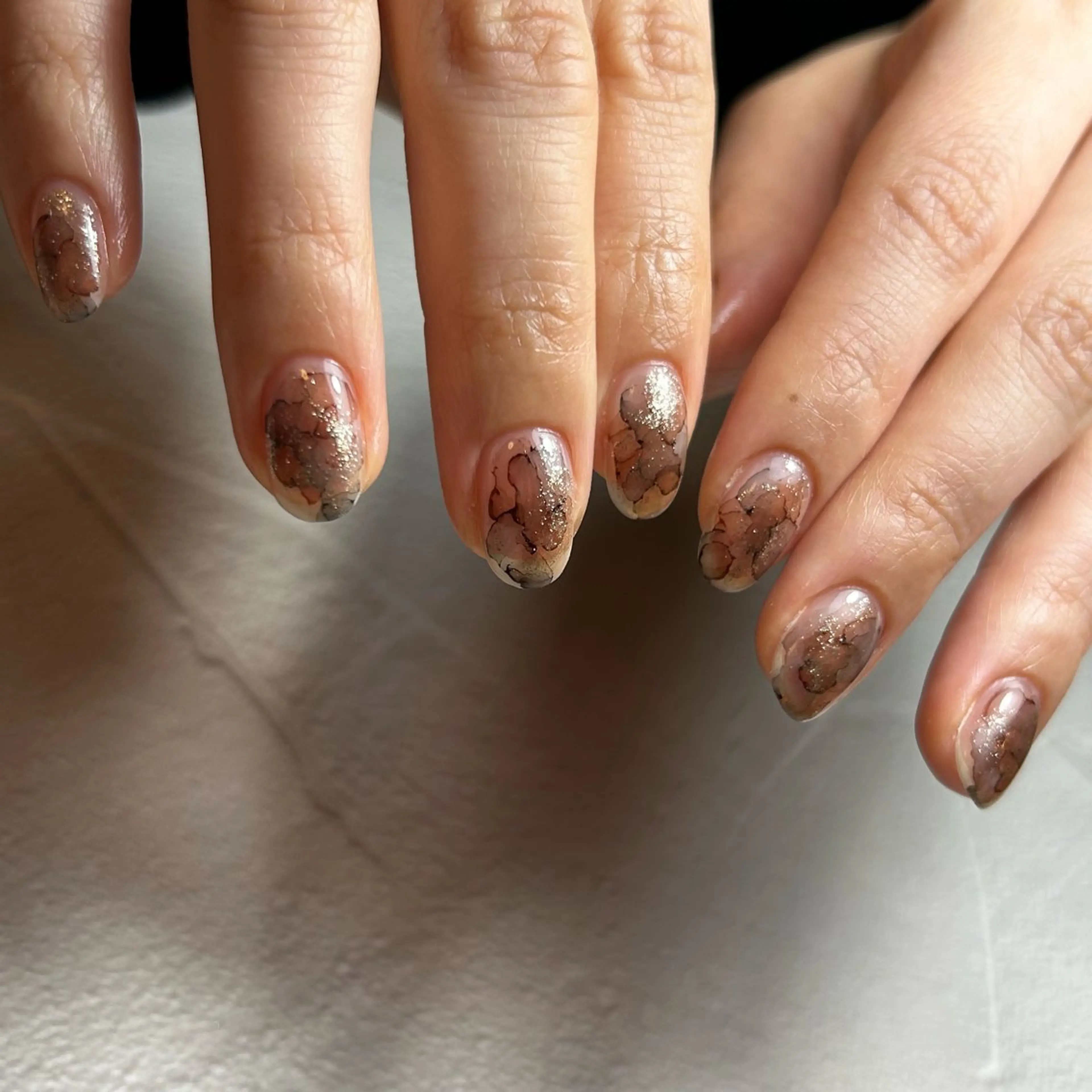 ネイル ニュアンスネイル ハンドネイル Ao. Nailのネイルデザイン