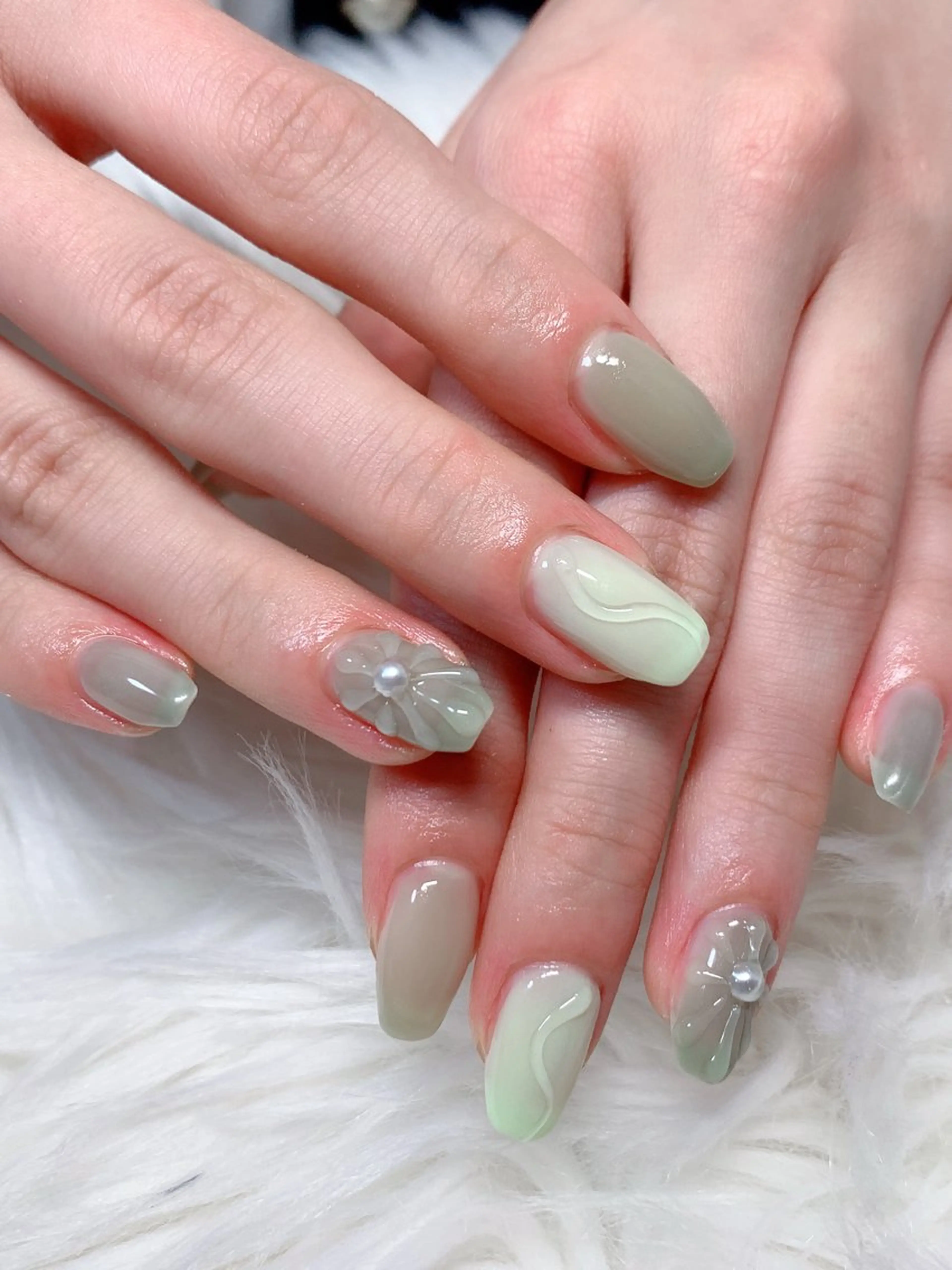 ネイル 春ネイル salon femmeのネイルデザイン