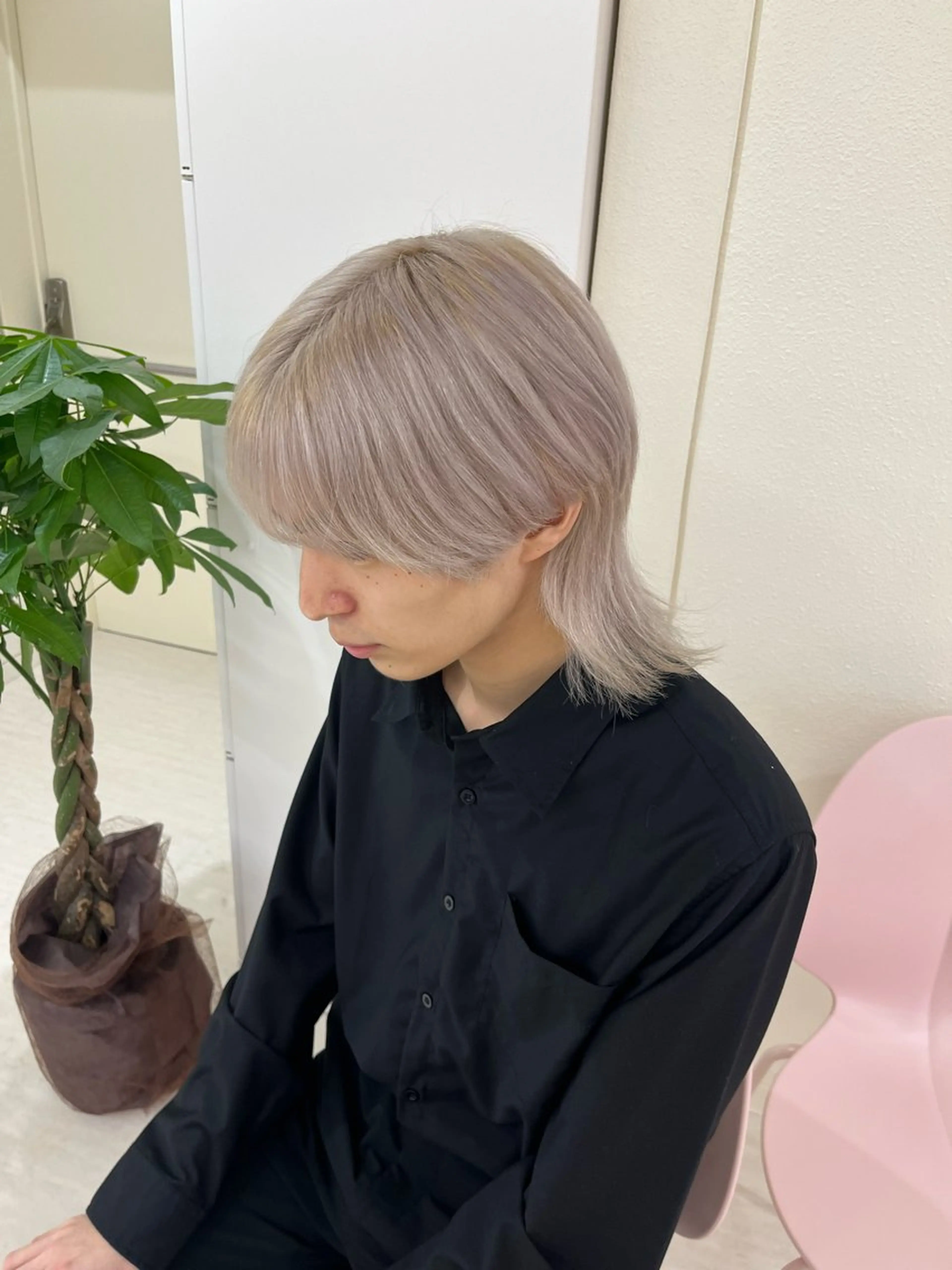 メンズ カット ヘアカラー ヘアセット 表参道指名1位💖 カラーの達人💗のヘアスタイル