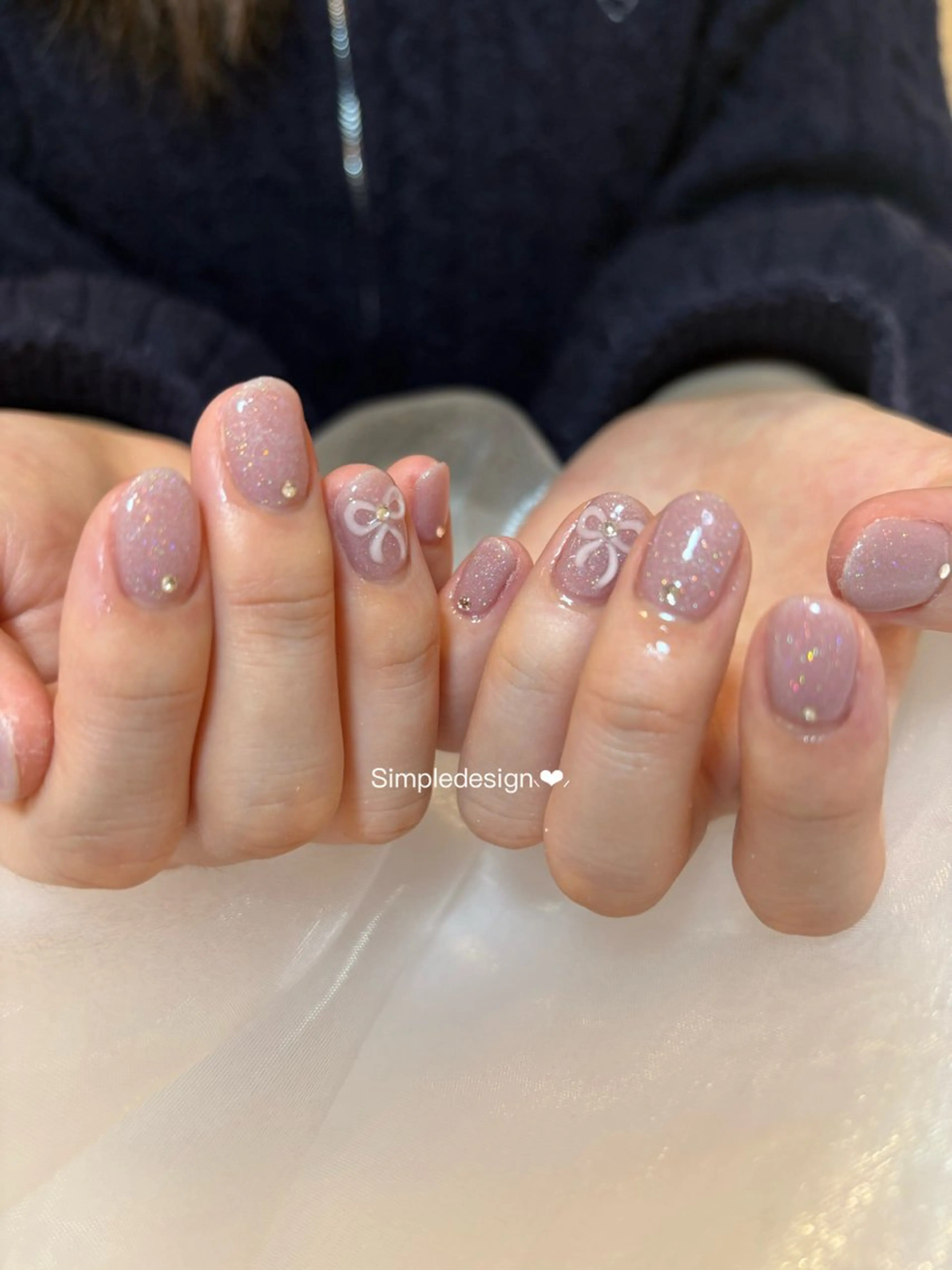 ショート eight横浜☁️ くまべのネイルデザイン