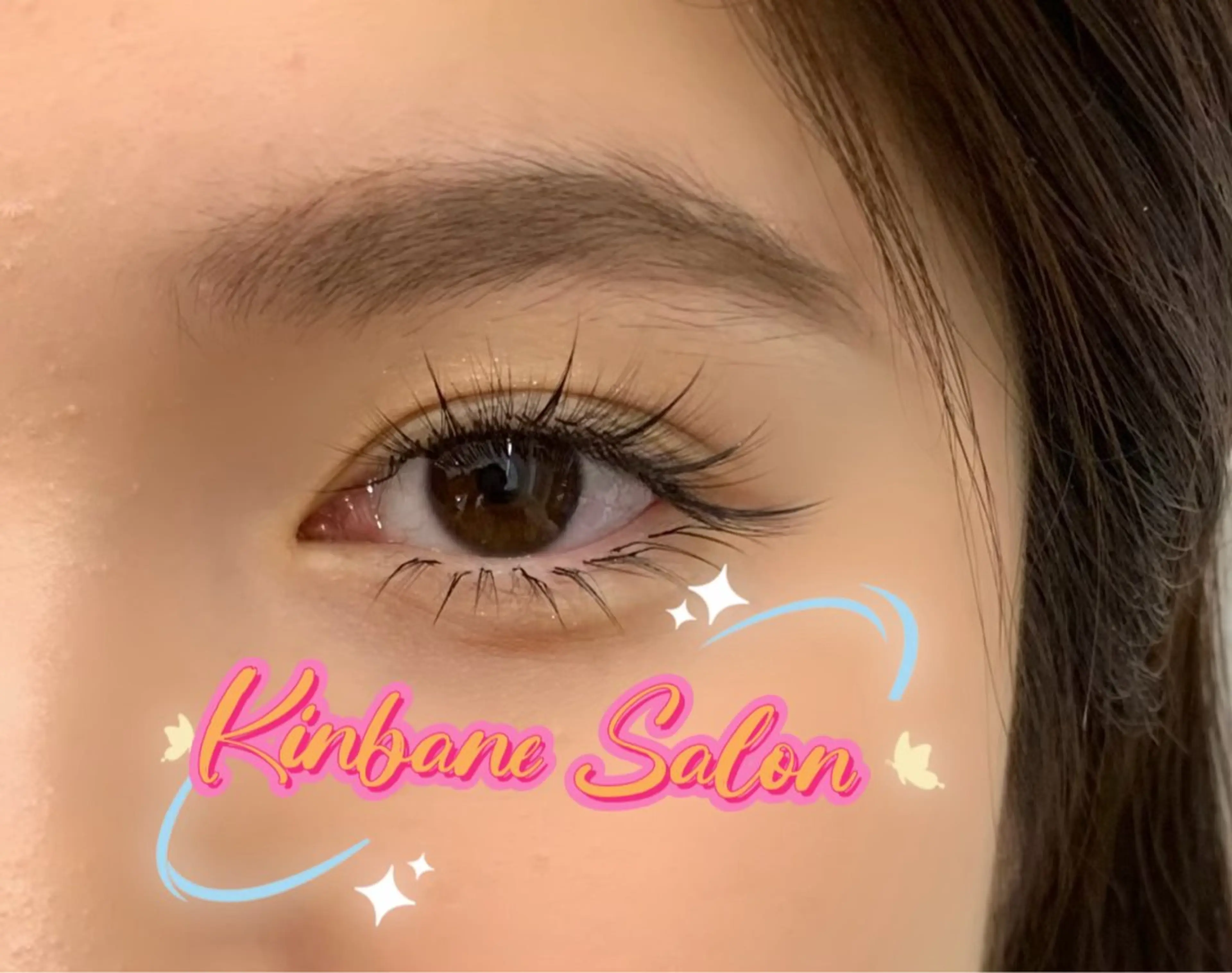 マツエク・マツパ 韓国風マツエク パリジェンヌラッシュリフト まつげパーマ 下まつげエクステ 一重×まつ毛パーマ マツエク キンバネ・サロン 高田馬場店のマツエク・マツパデザイン