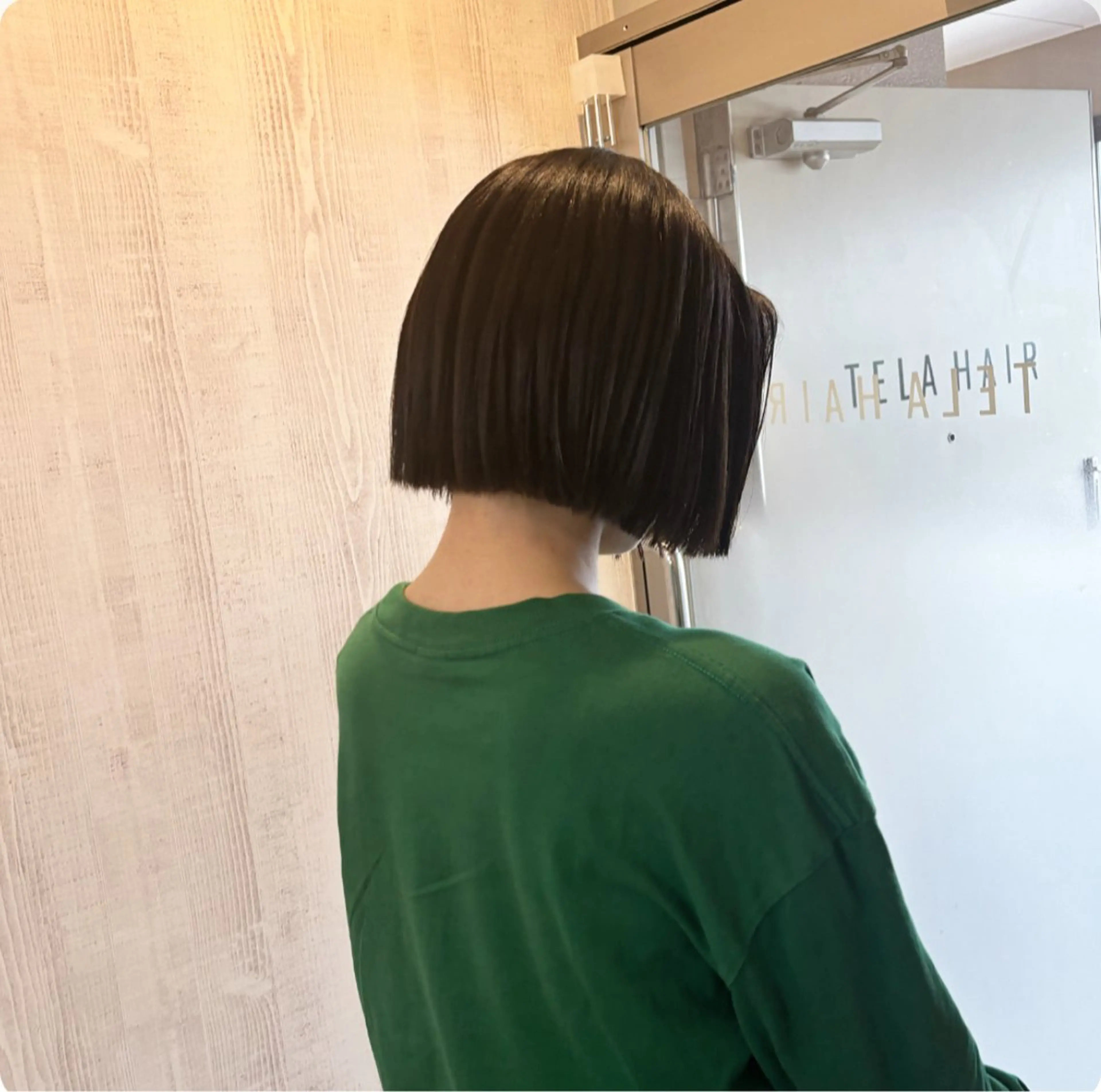 ミディアム 切りっぱなしボブ ボブ 🩵 honoka🩵のヘアスタイル