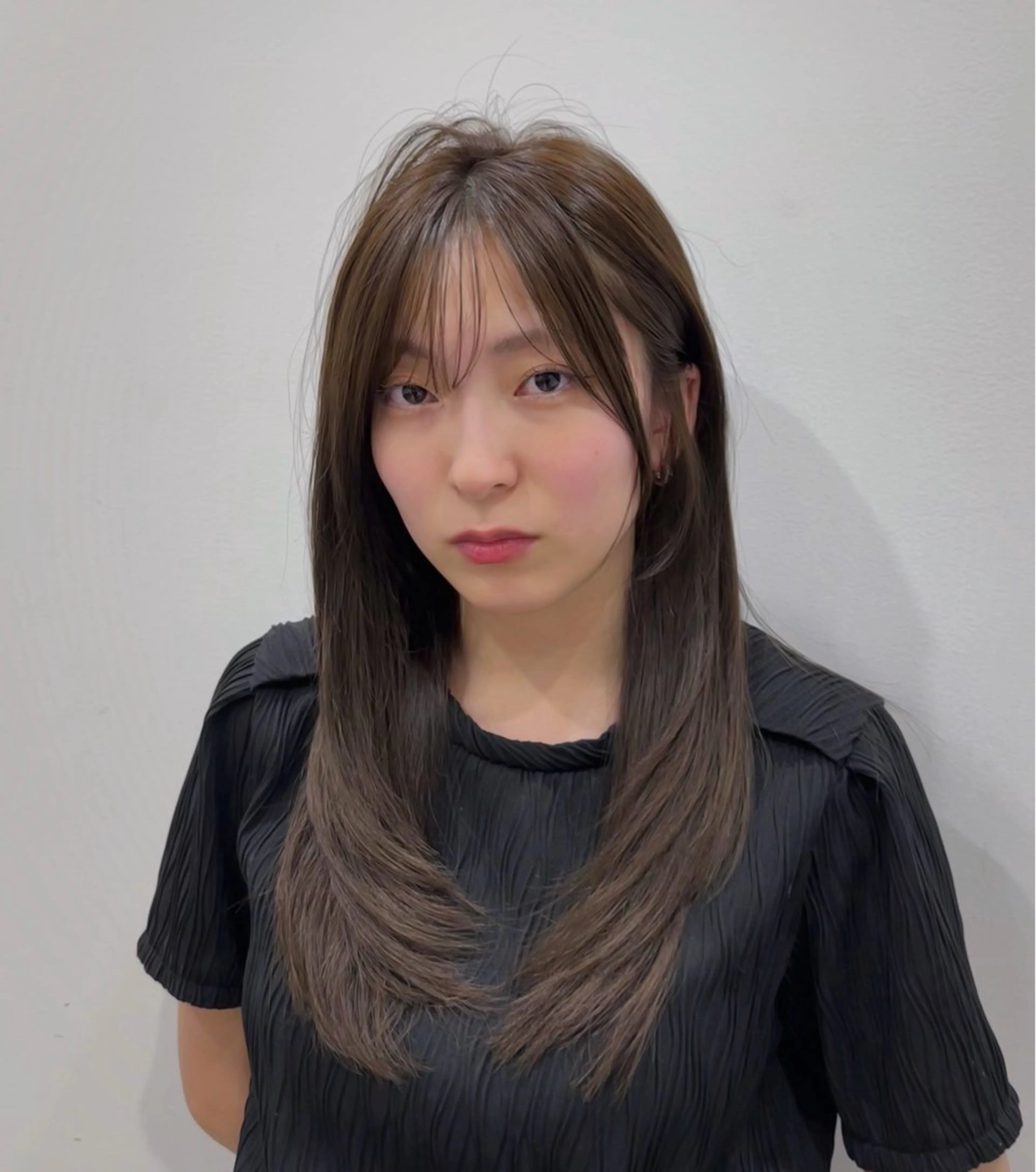 ロング カラー ニュアンスパーマ/ フェザーパーマ/平木のヘアスタイル