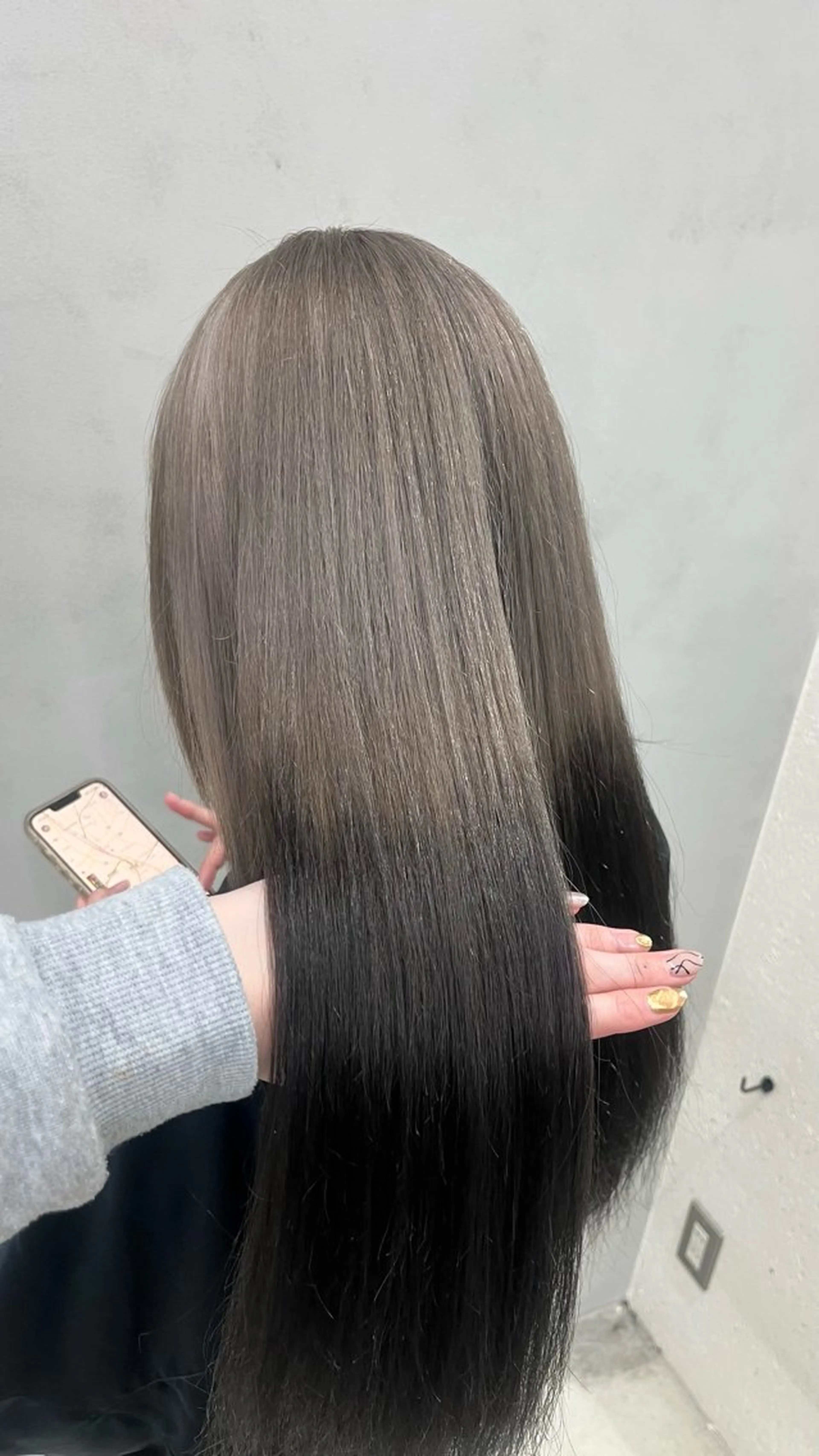 カラー 北川 茉奈のヘアスタイル