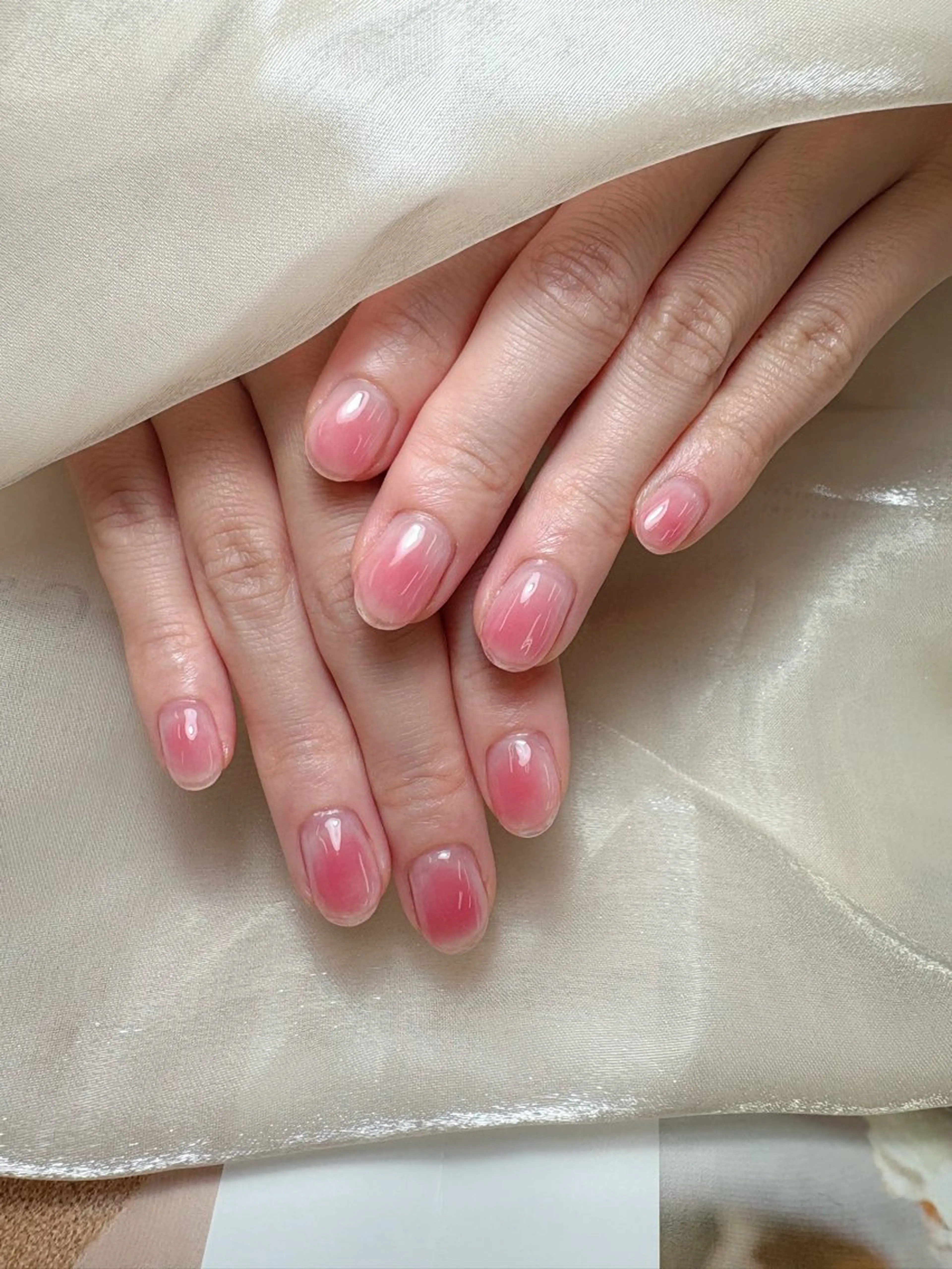 ネイル チークネイル 💎ネイリスト💎 月奈🌕🎀のネイルデザイン