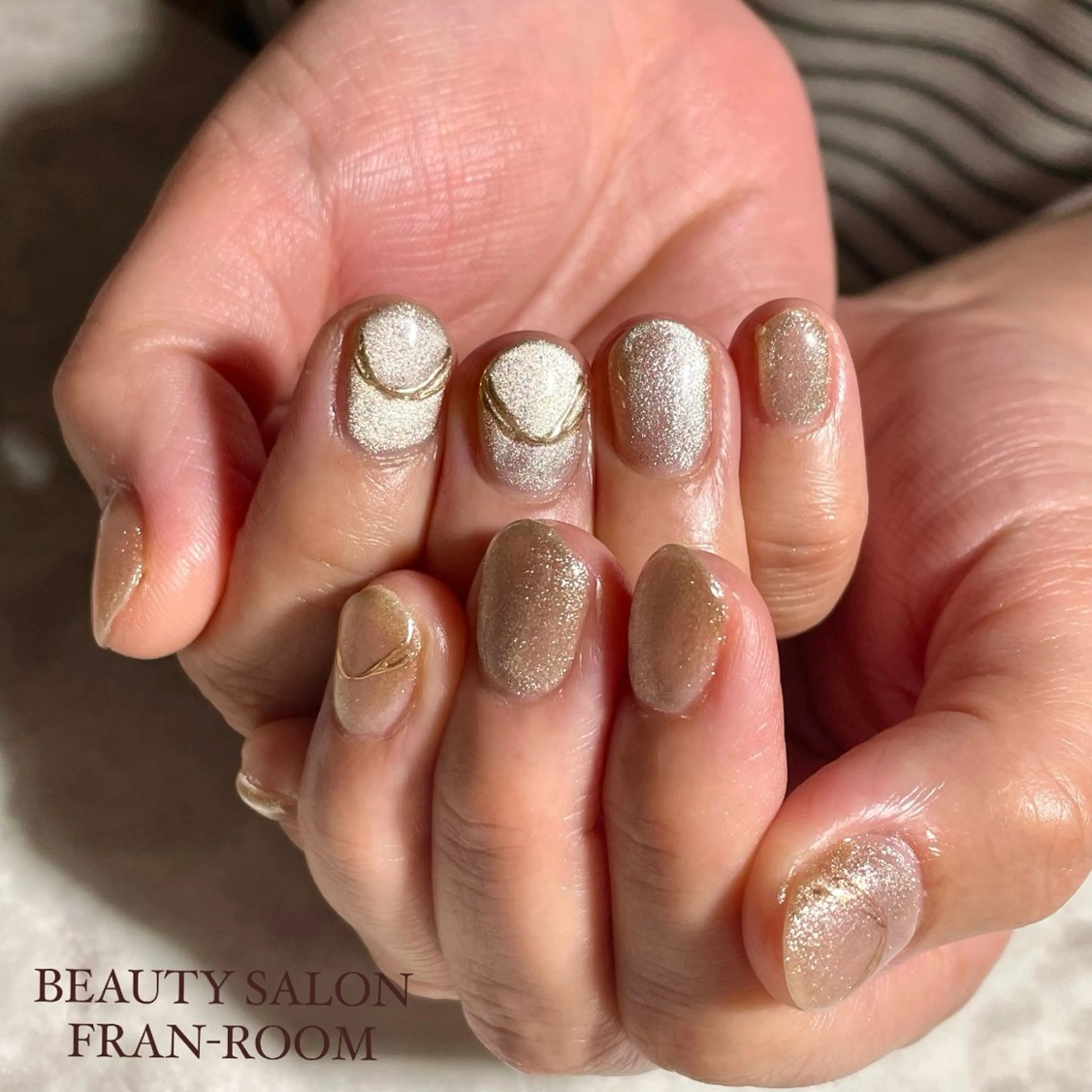 ネイル ジェルネイル パラジェル FRAN -ROOMのネイルデザイン
