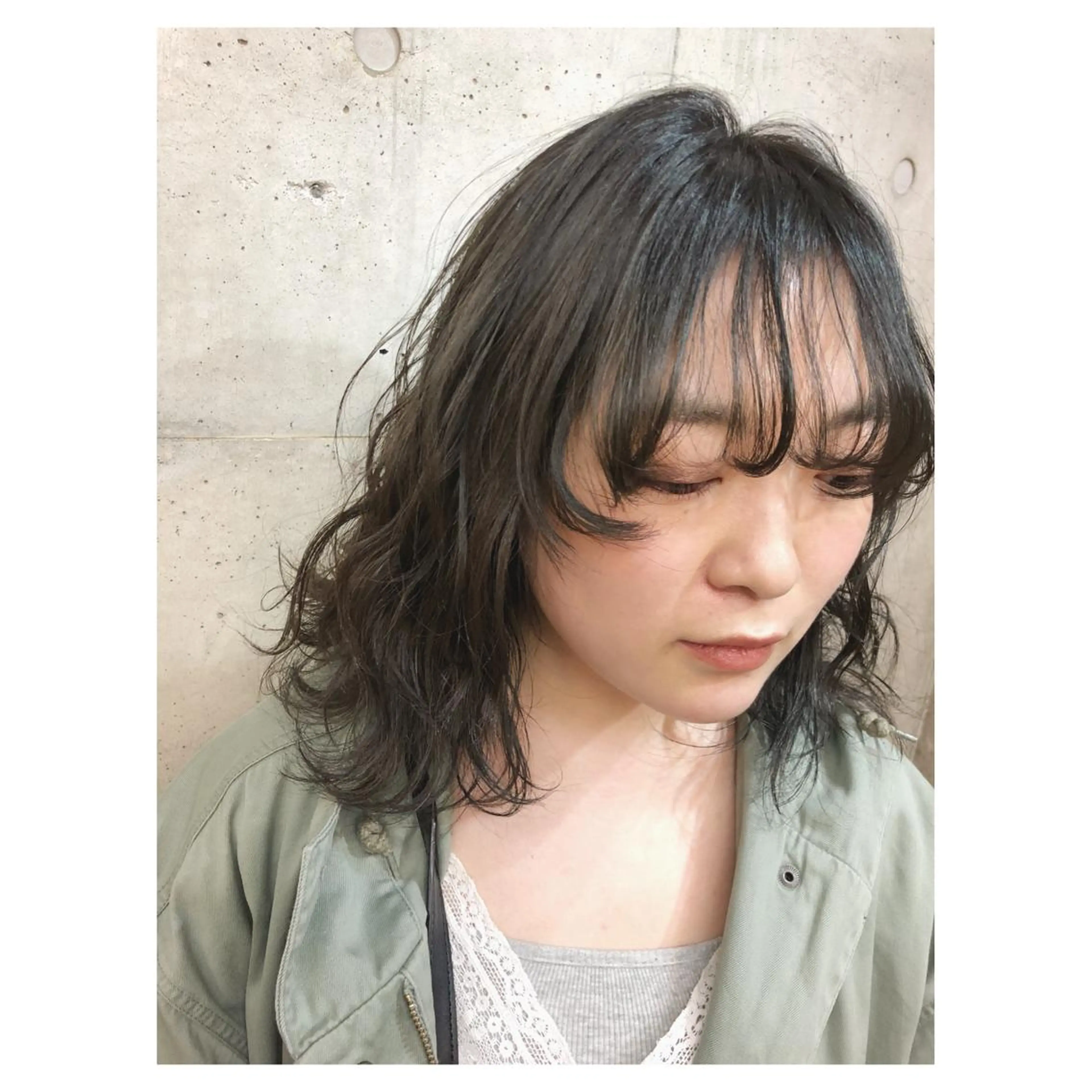 ミディアム カラー センスをお届けします 大谷将生infpのヘアスタイル