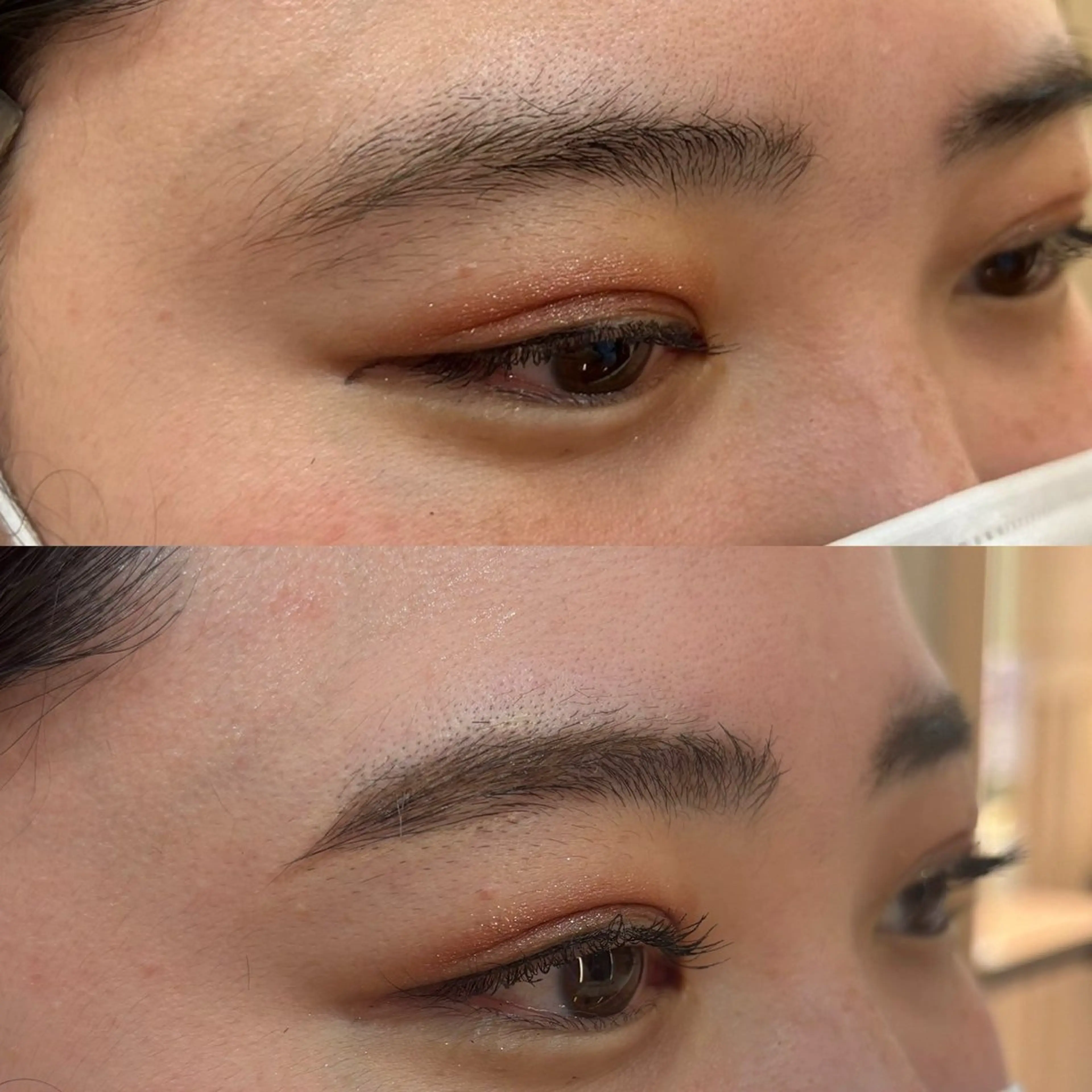 アイブロウ その他(アイブロウ) たけだゆめ ダブルカラーのヘアスタイル