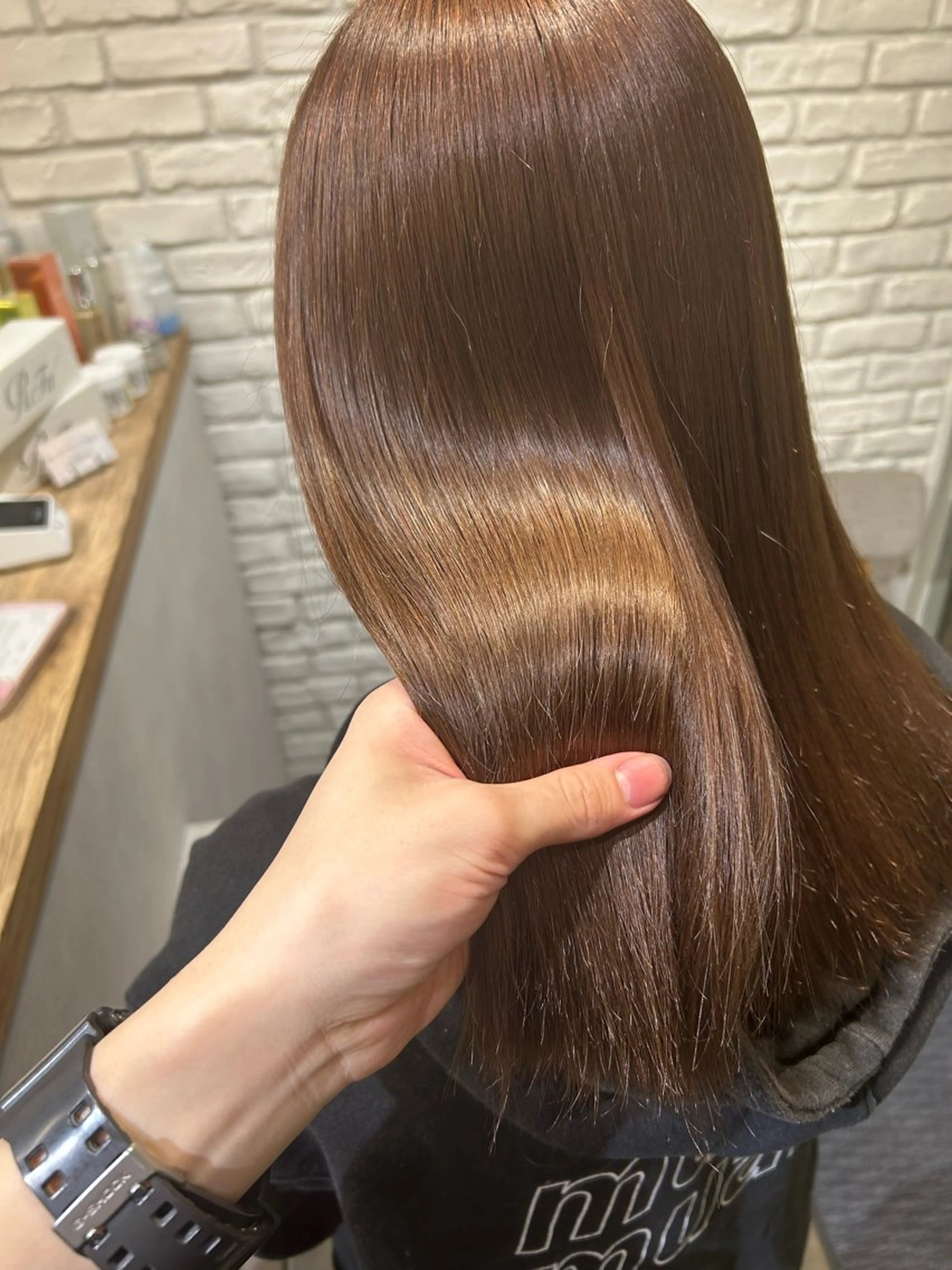 ロング カラー ヘアカラー トリートメント ︎☀️はるき︎︎☁️ 似合わせ/ハイトーンのヘアスタイル