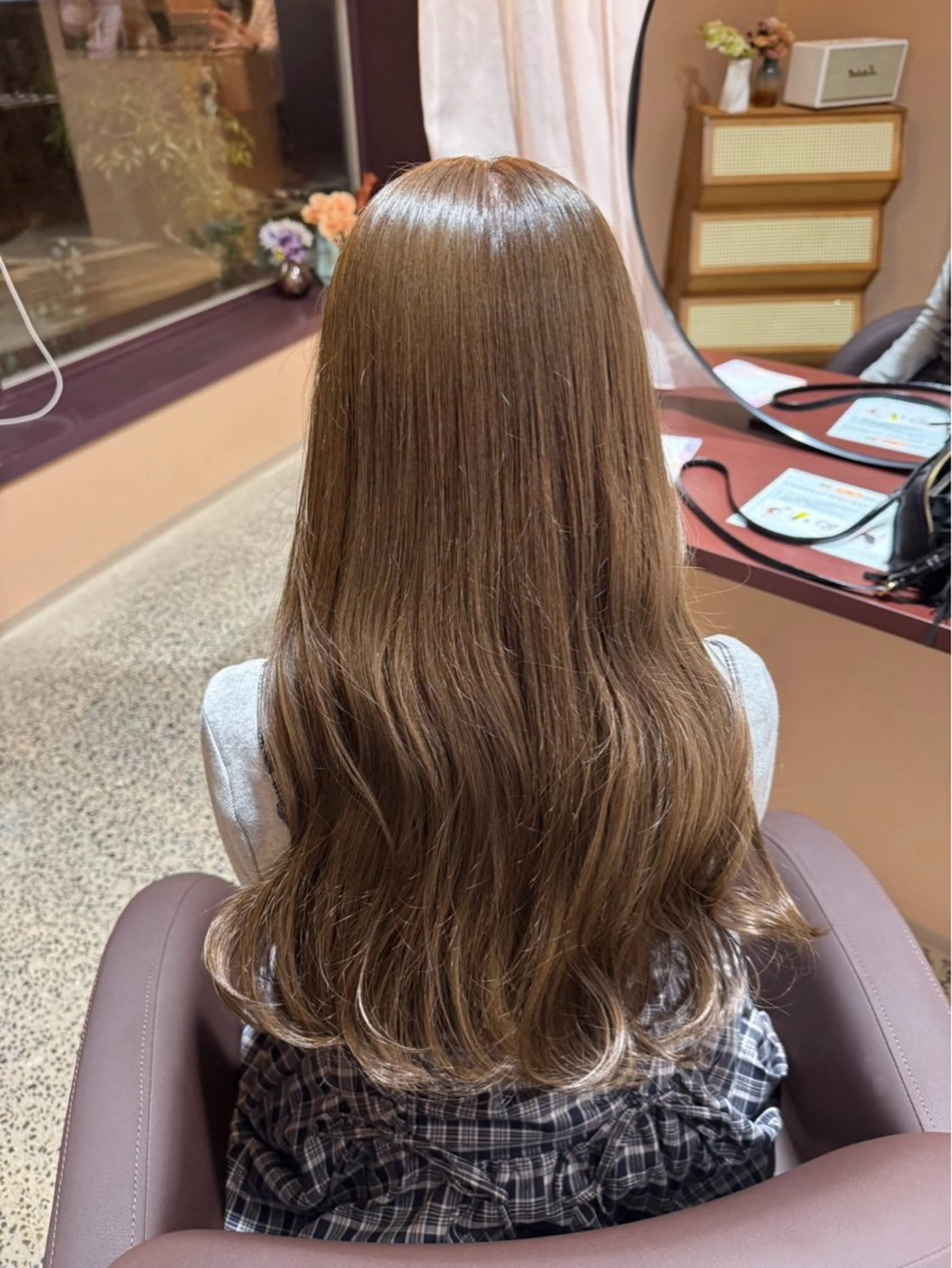 カラー YOKE 桃山台 SAKI♩ ܸのヘアスタイル