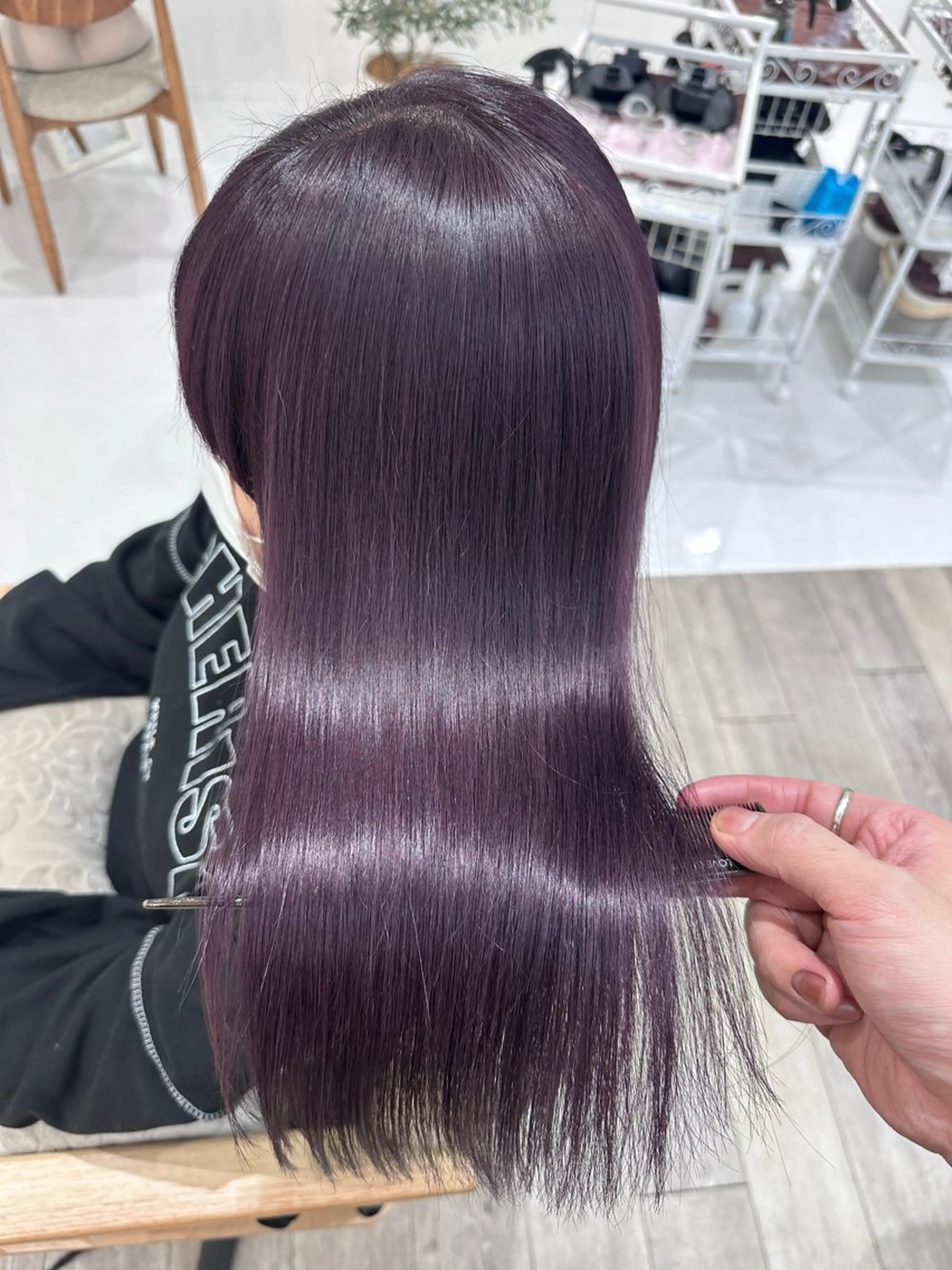 ロング 山崎結菜 髪質改善💎のヘアスタイル