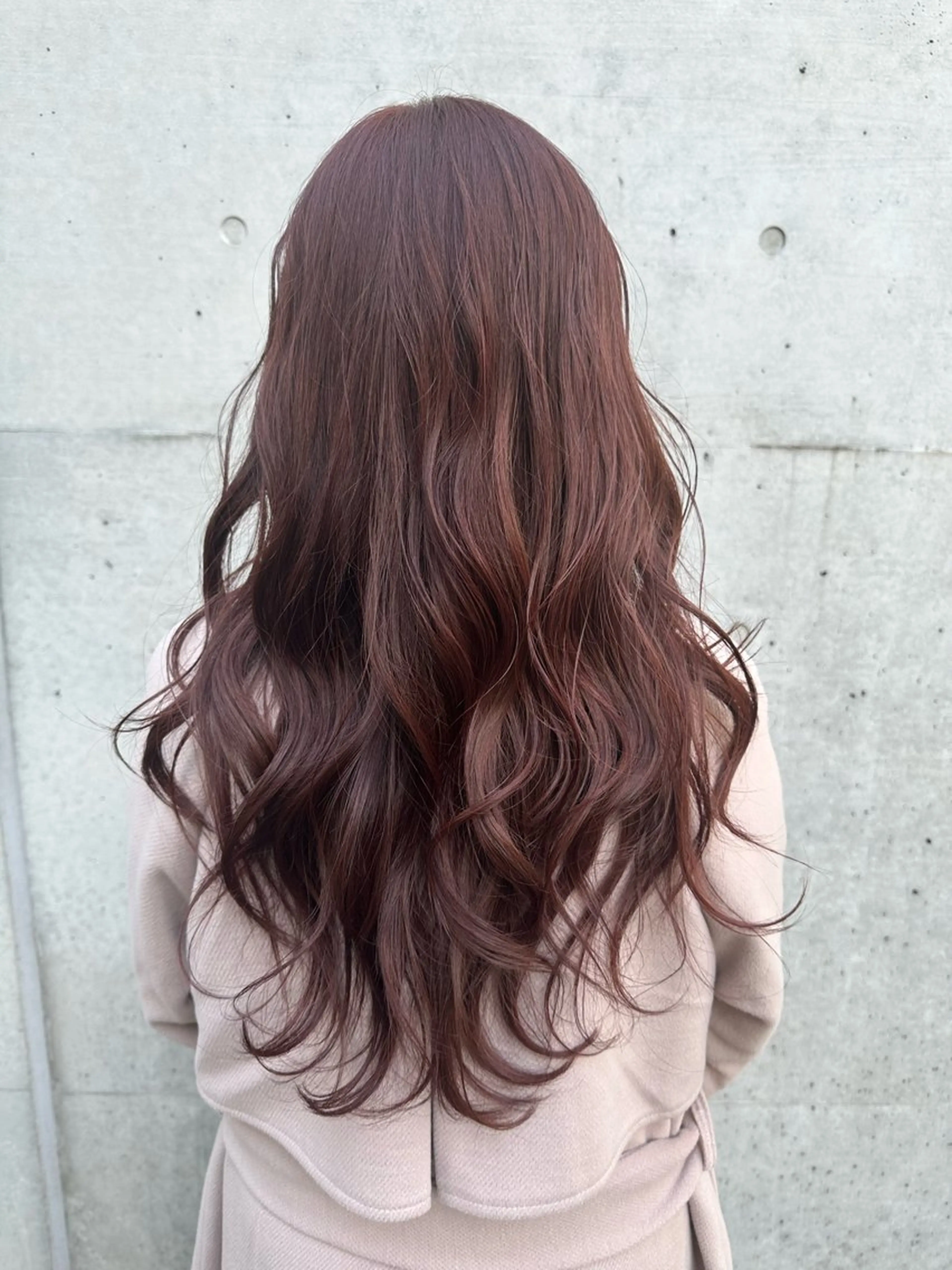 ロング カラー カット ヘアカラー トリートメント 原宿アンリ 山下卓也のヘアスタイル