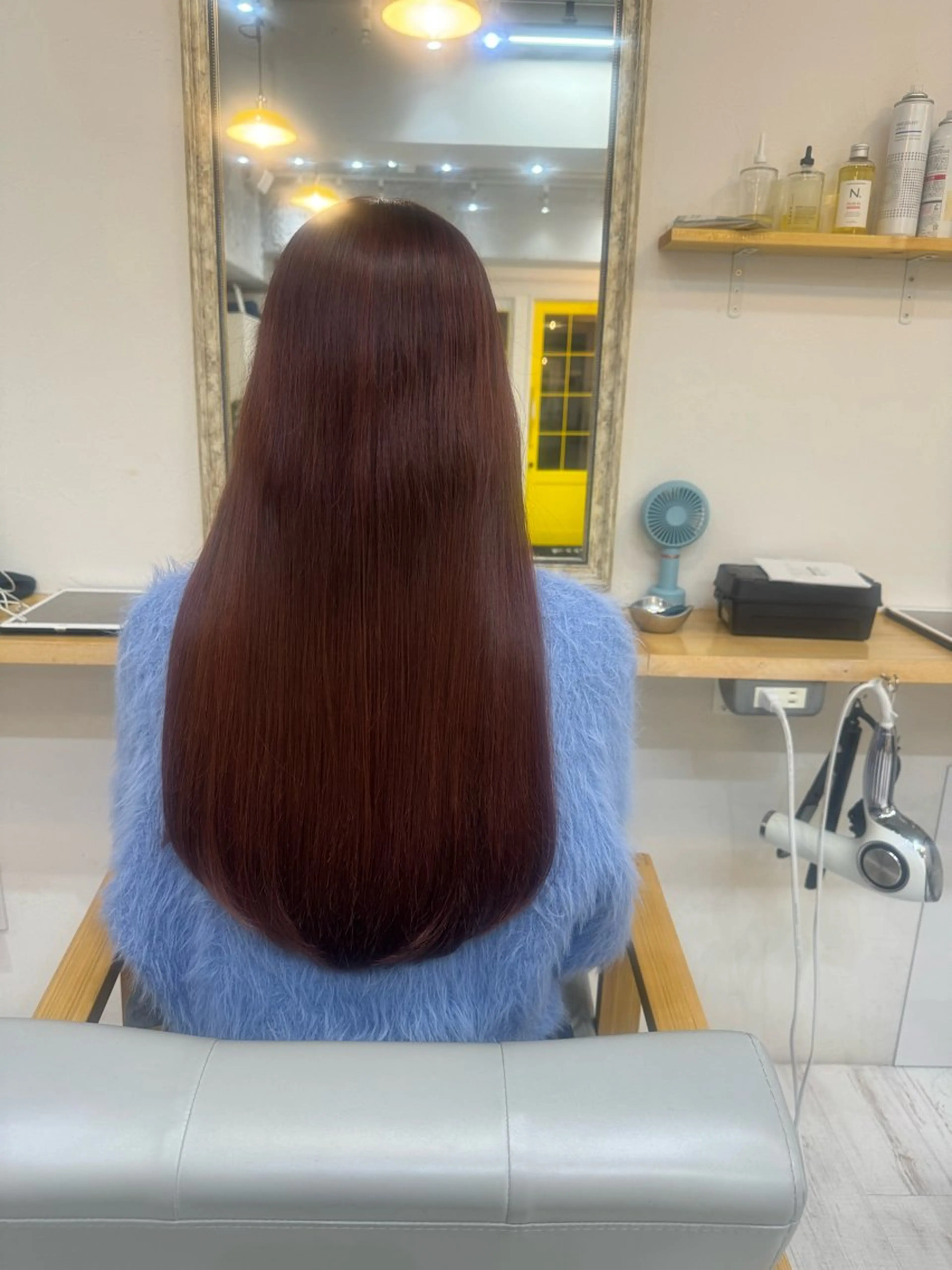 ロング カラー カット ヘアカラー 山本 悟志のヘアスタイル