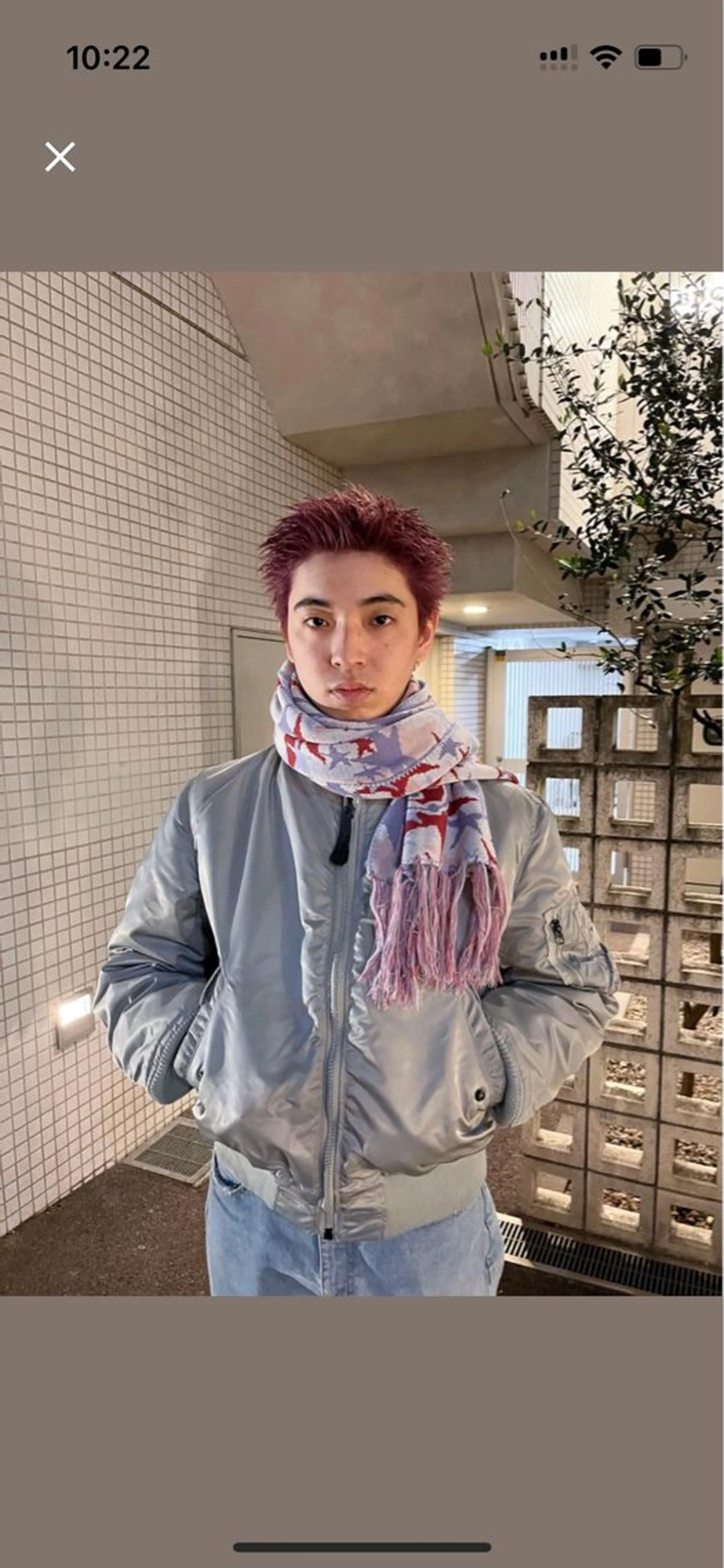 ショート カラー メンズ カット ヘアカラー 鈴木 隼人のヘアスタイル