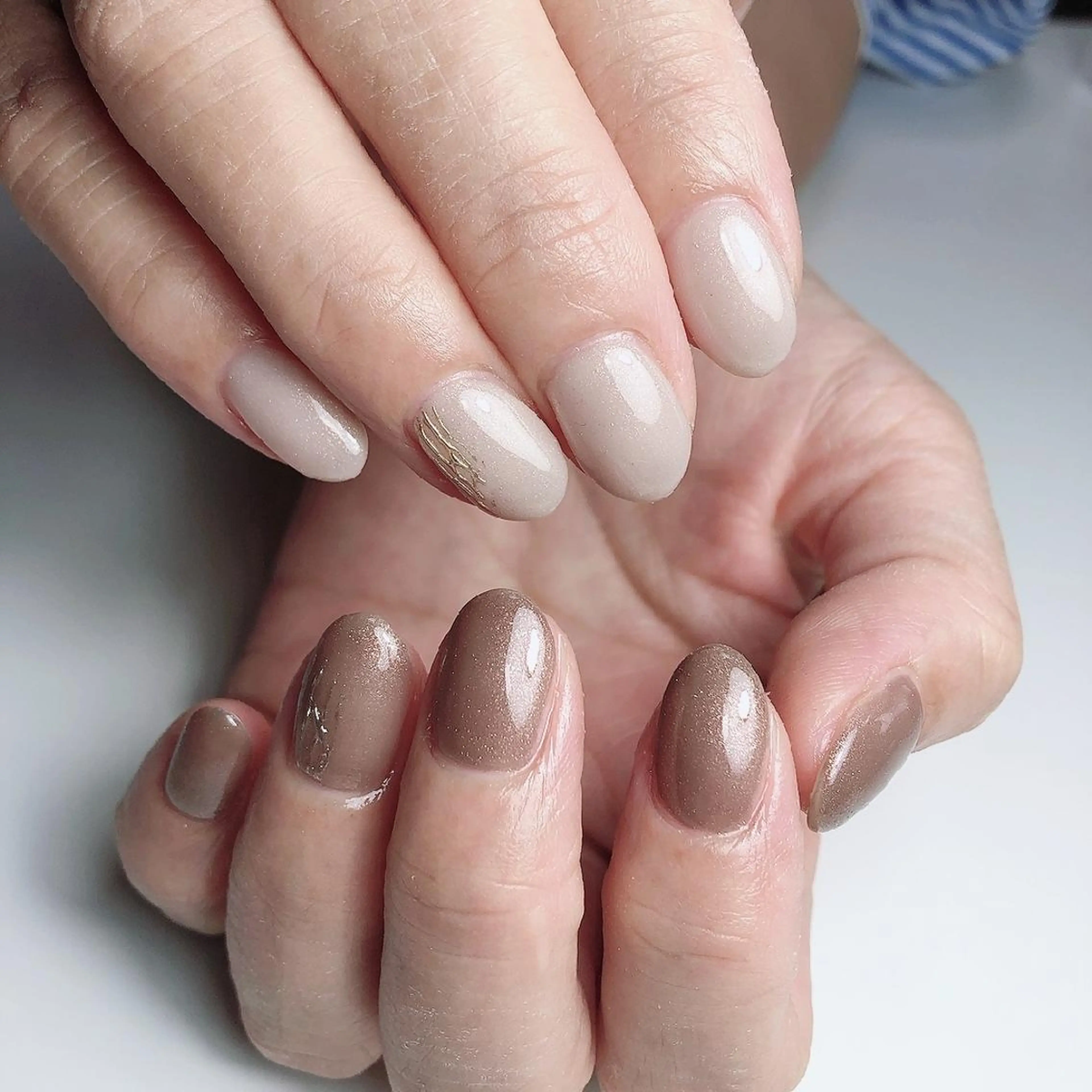 ミディアム ネイル ☺︎山部 志麻☺︎のネイルデザイン