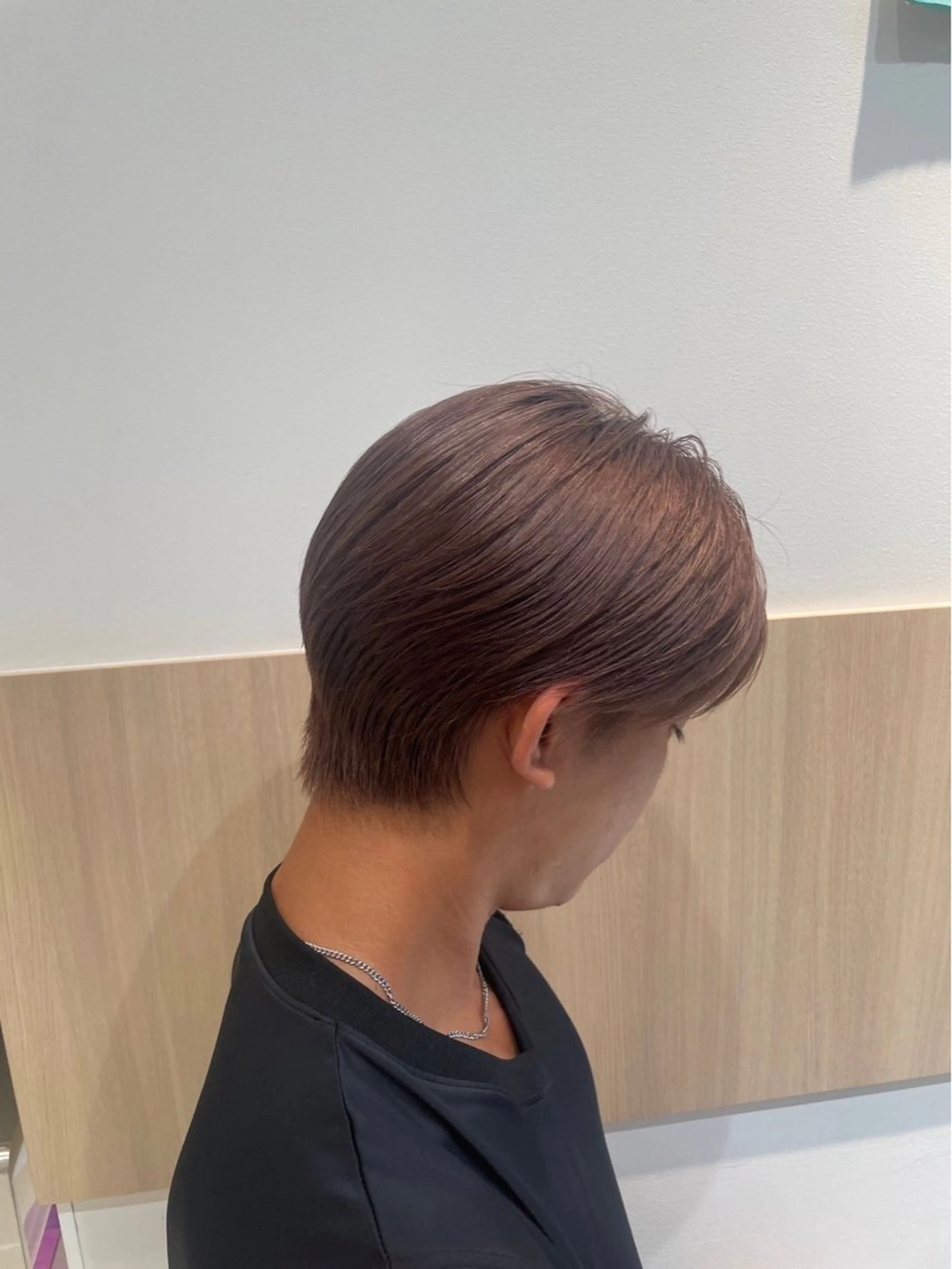 カラー メンズ ヘアカラー トリートメント 🪻ダブルカラー /透明感カラーRioのヘアスタイル