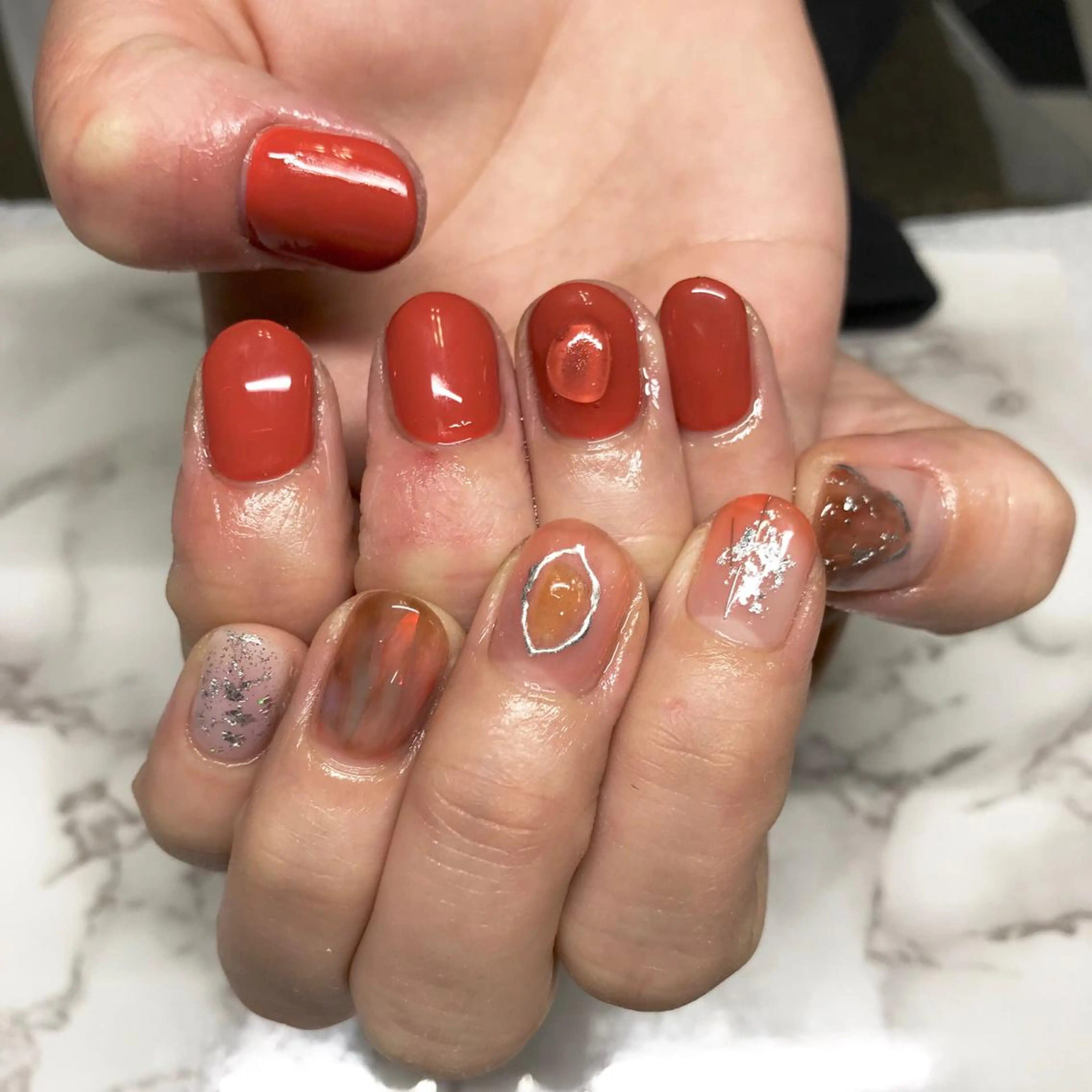 ネイル 持ち込み アスピーネイル asukaのネイルデザイン