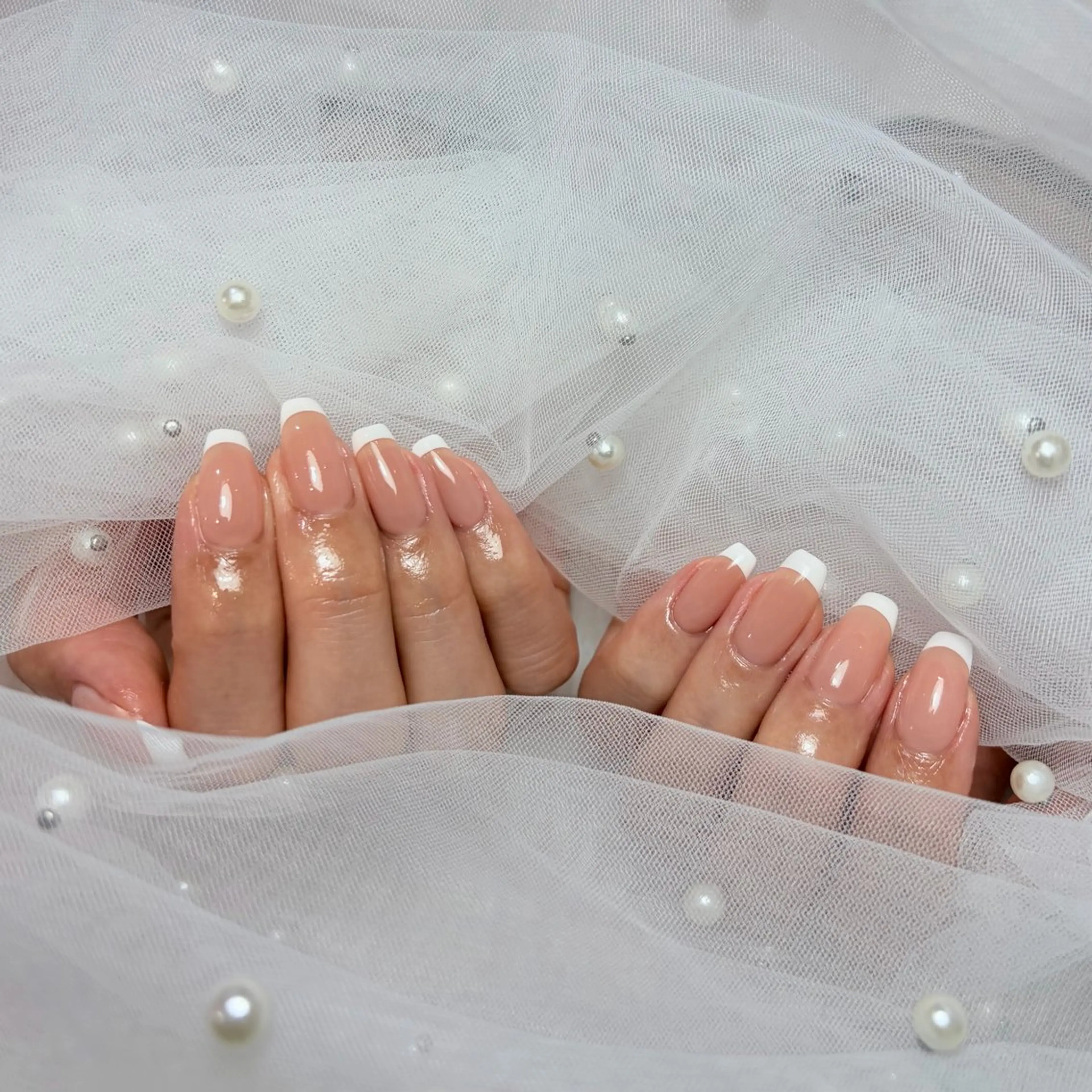 ネイル ハンドネイル 𝐴𝑘𝑎𝑟𝑖 🤎のネイルデザイン