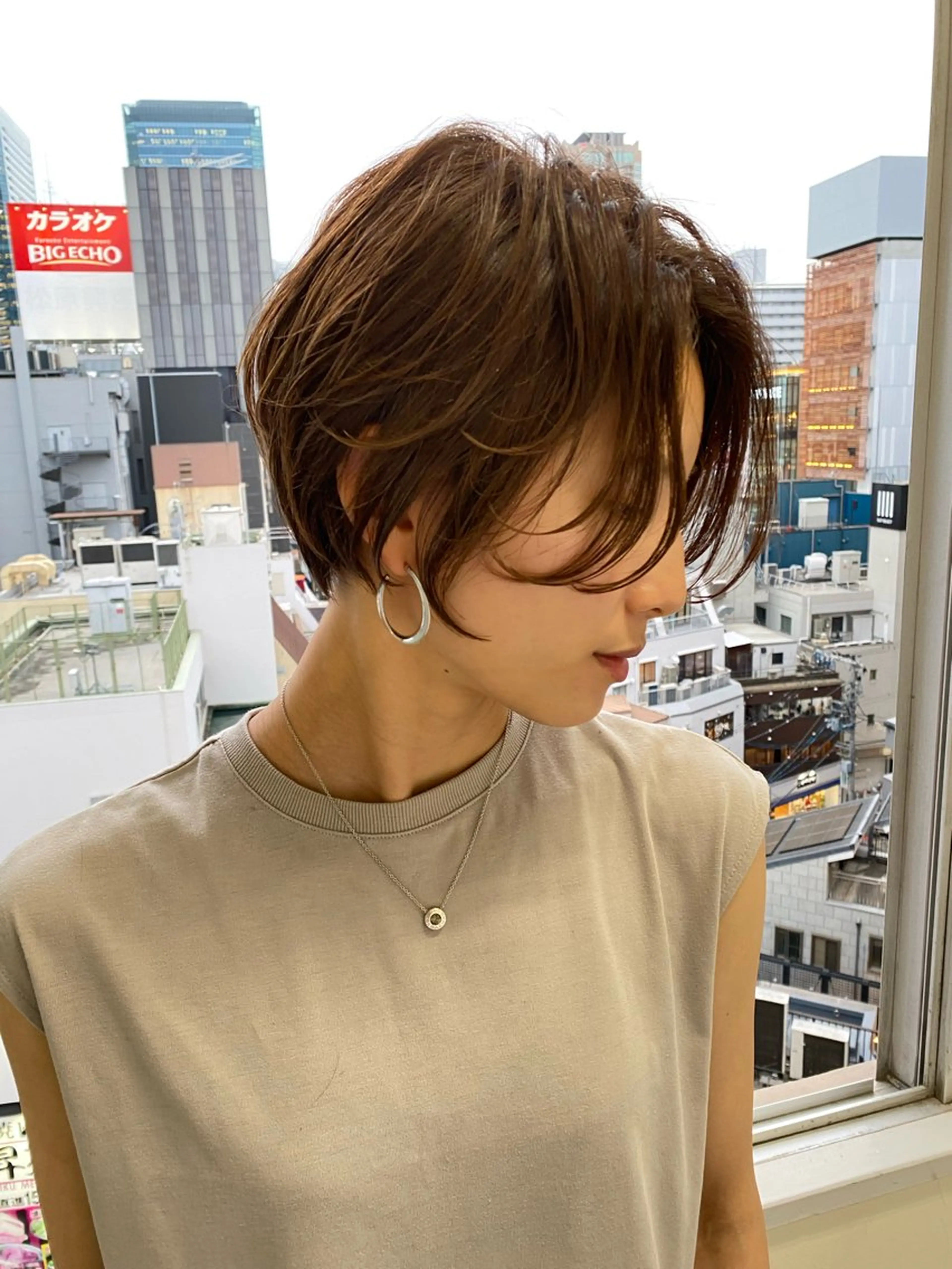 ショート 【ioe 岡本】 🎀NOKO🎀のヘアスタイル